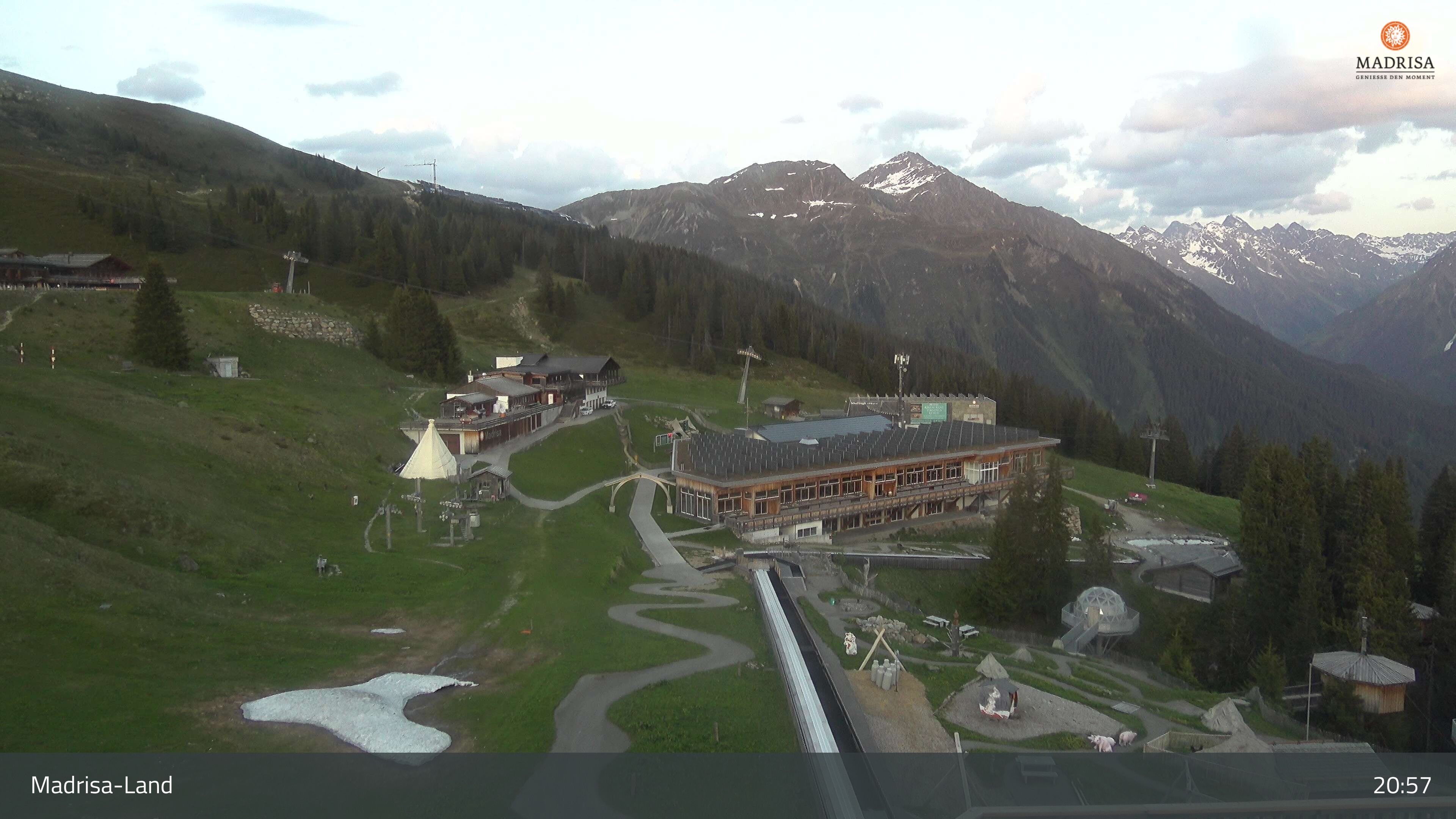 Klosters: Dorf - Madrisaland