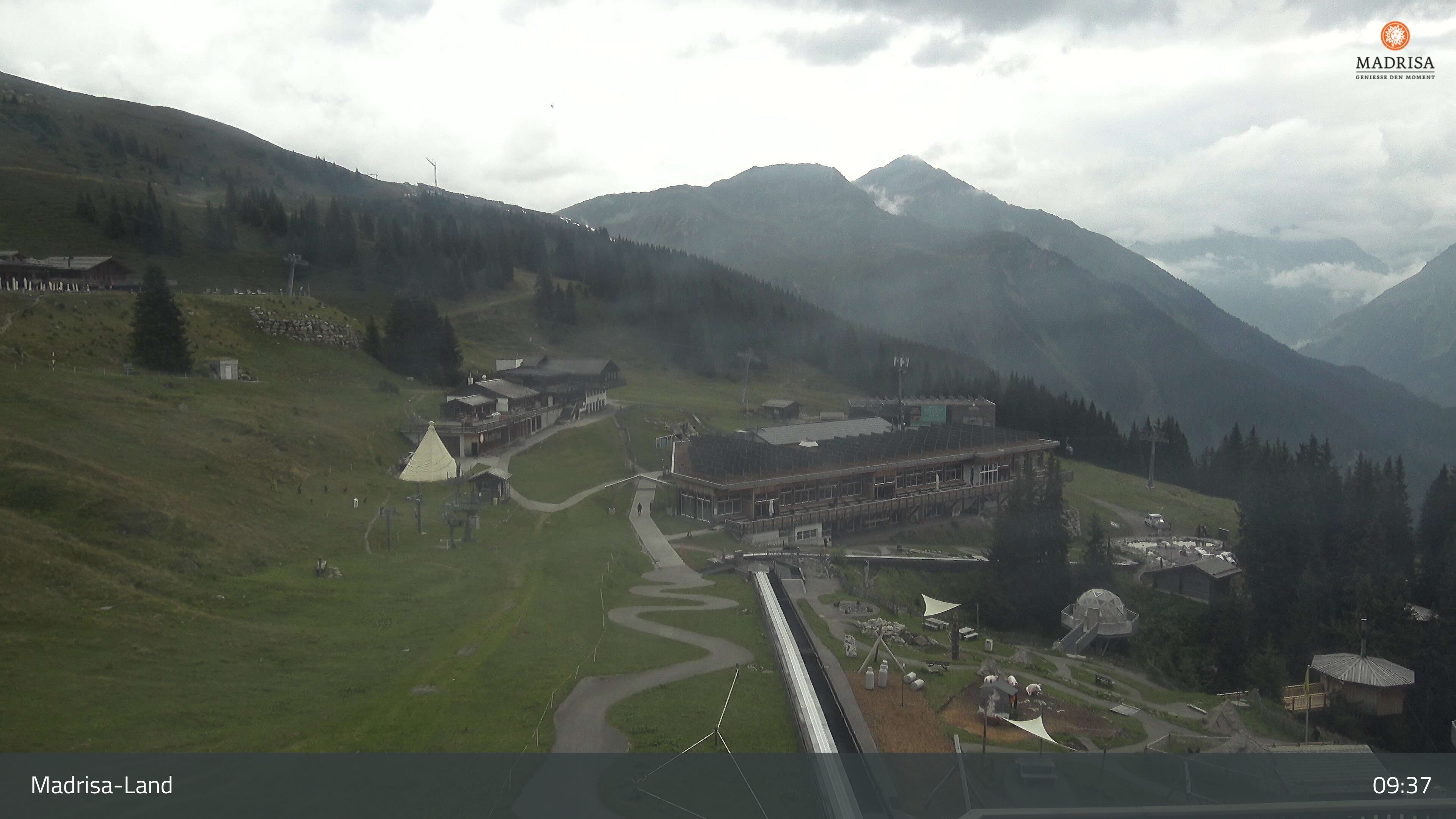 Klosters: Dorf - Madrisaland