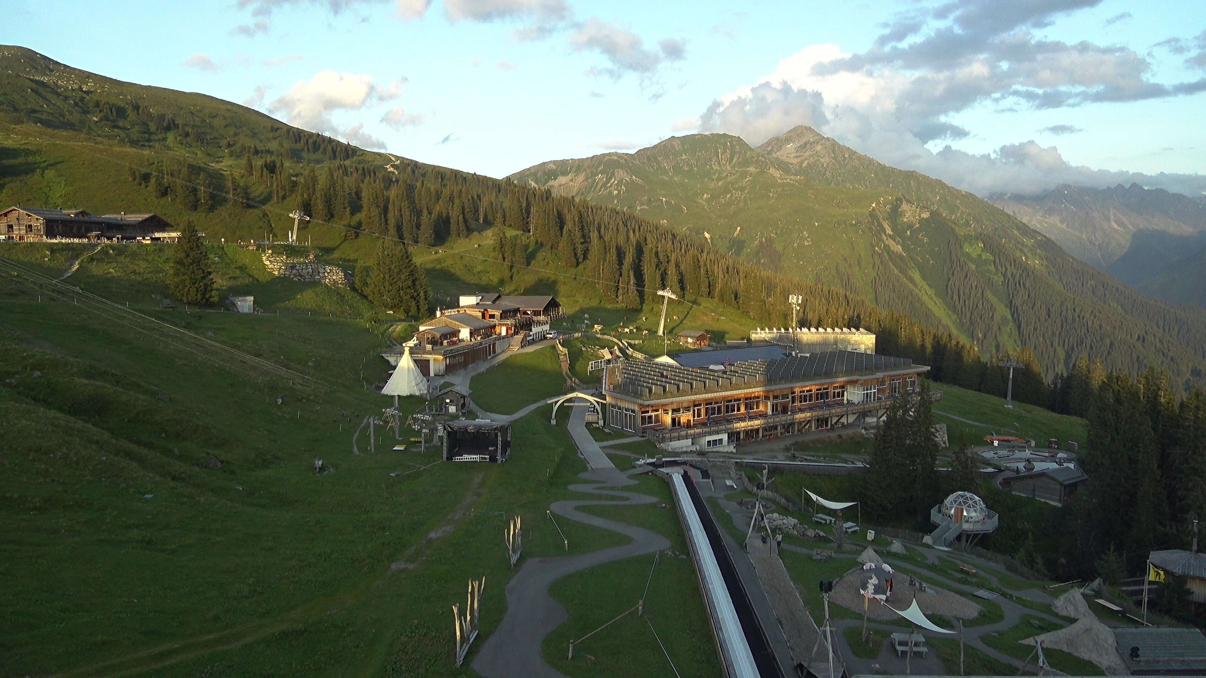 Klosters: Dorf - Madrisaland