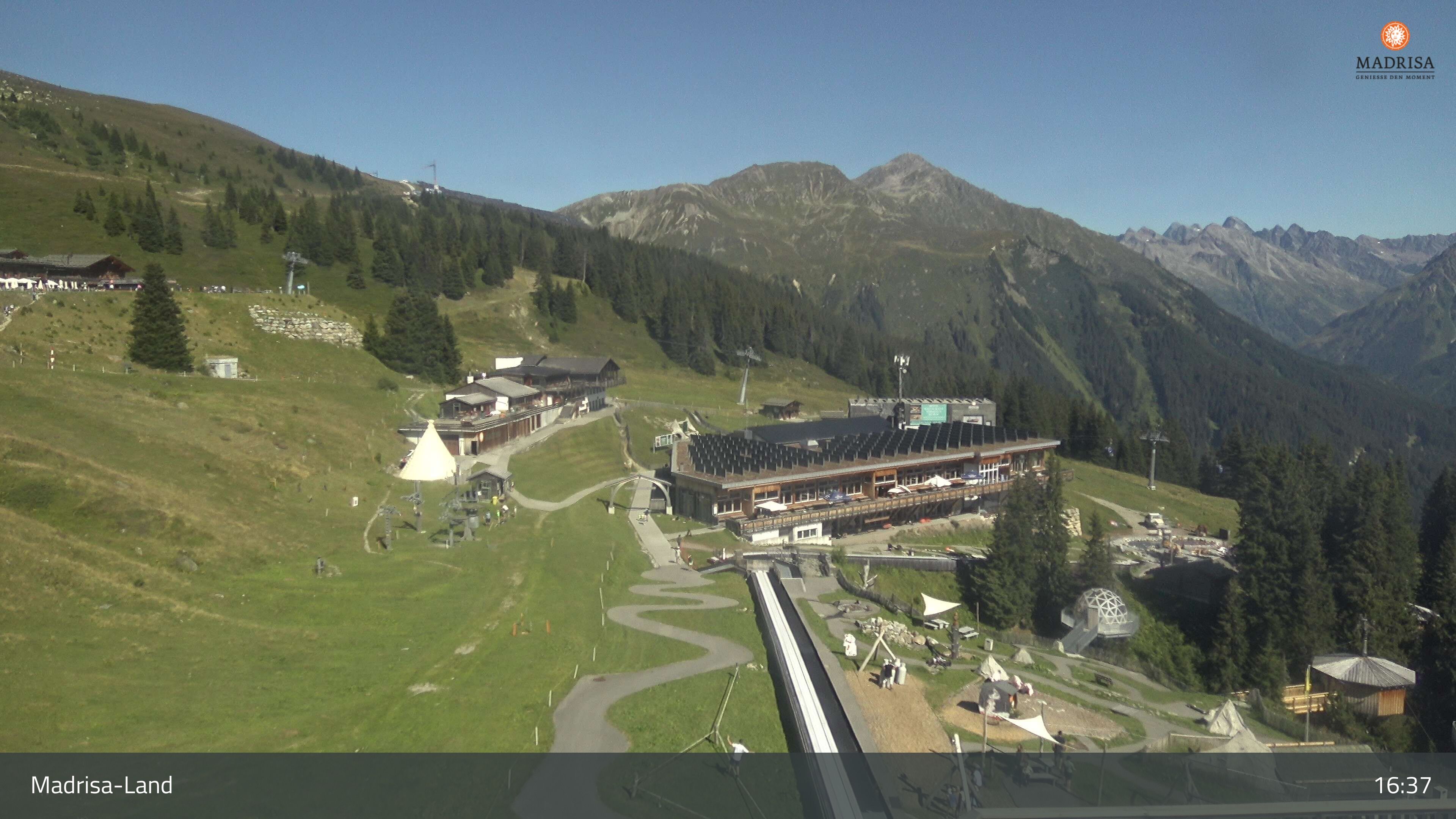 Klosters: Dorf - Madrisaland