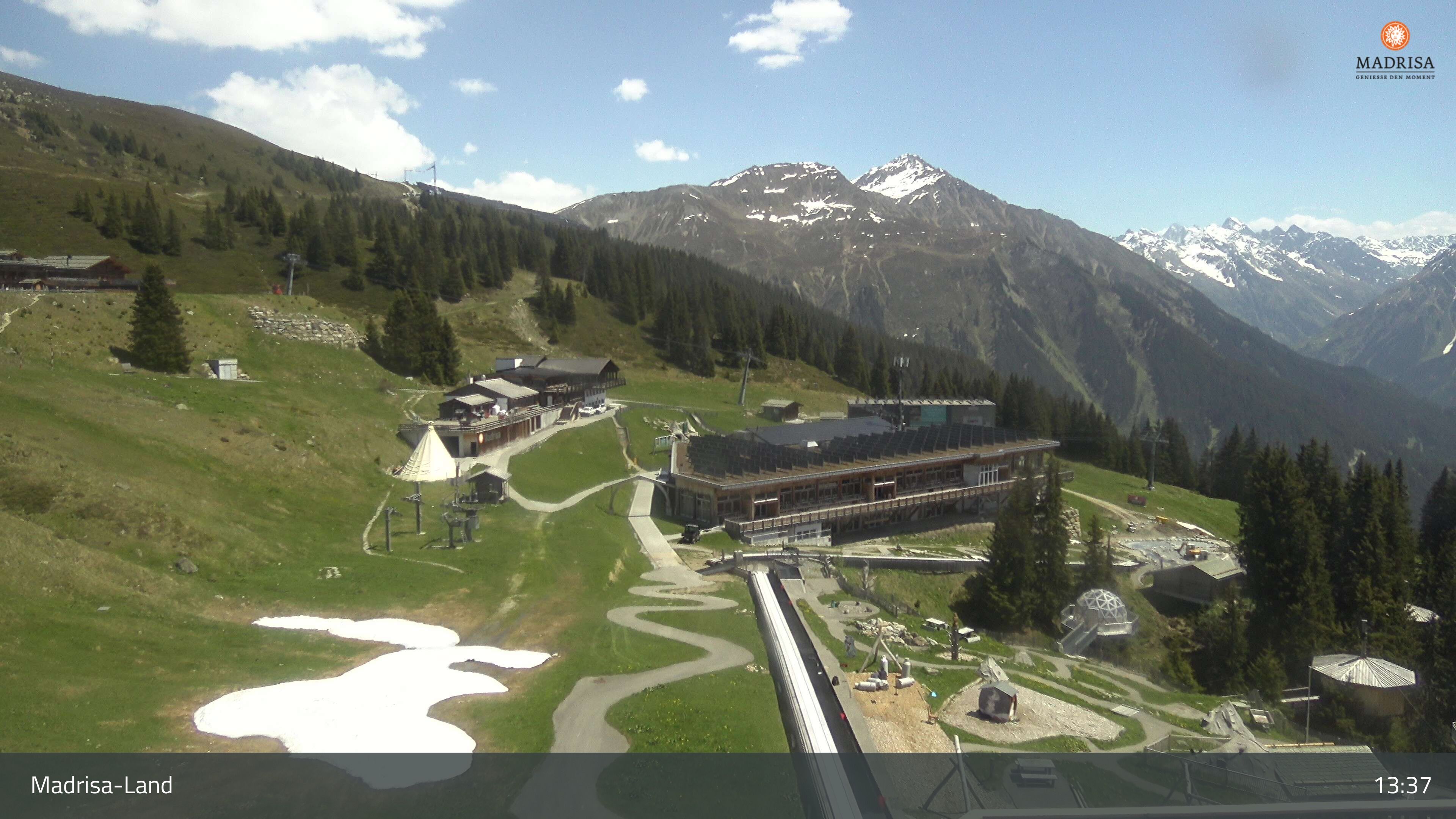 Klosters: Dorf - Madrisaland