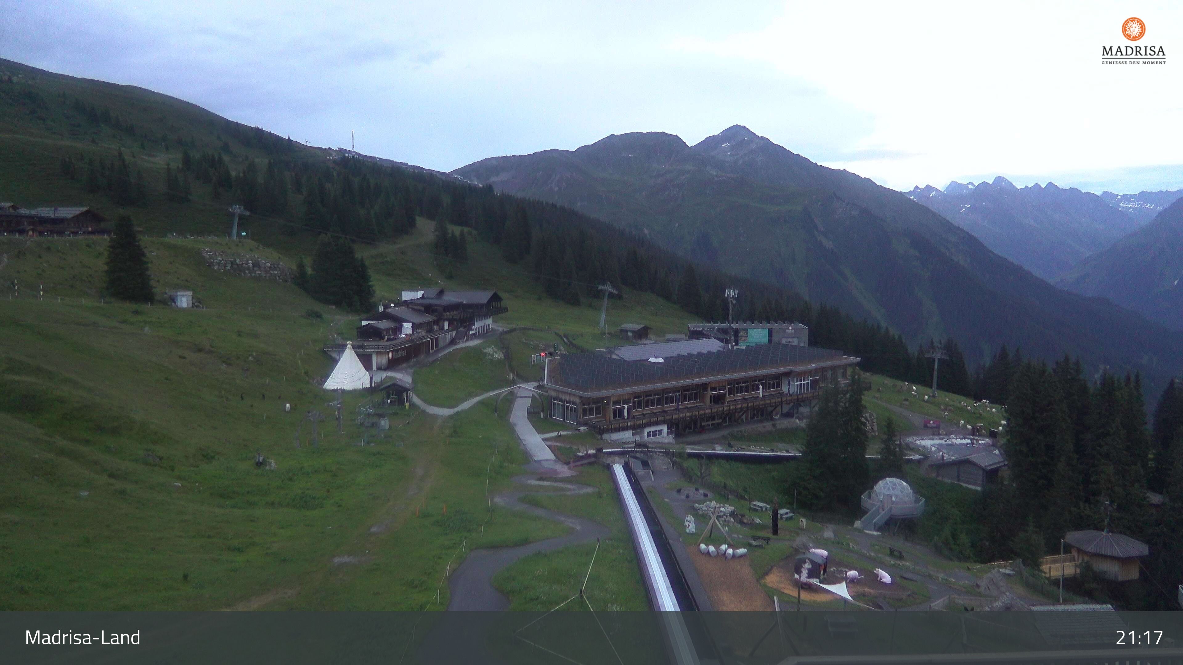 Klosters: Dorf - Madrisaland