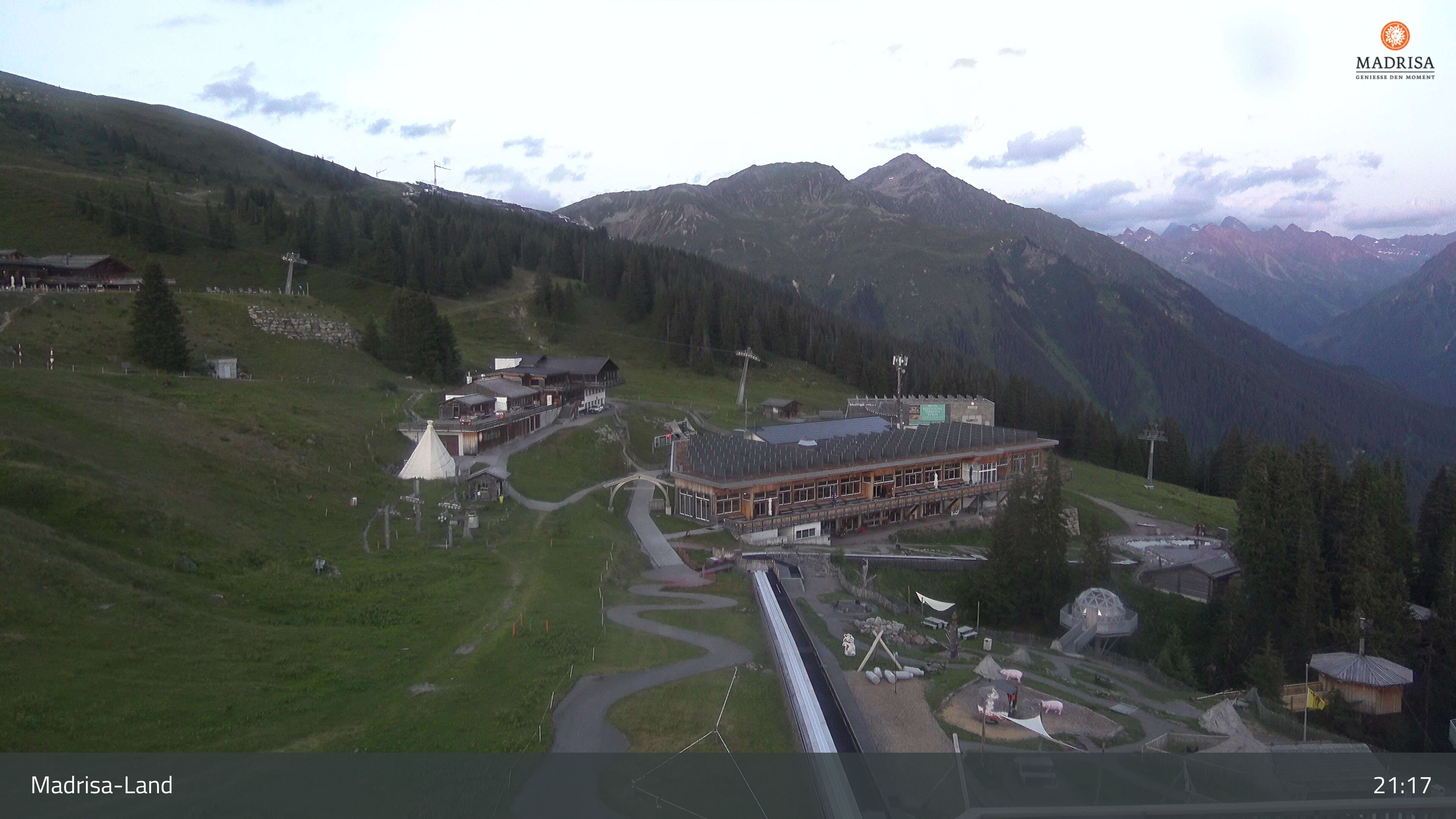 Klosters: Dorf - Madrisaland