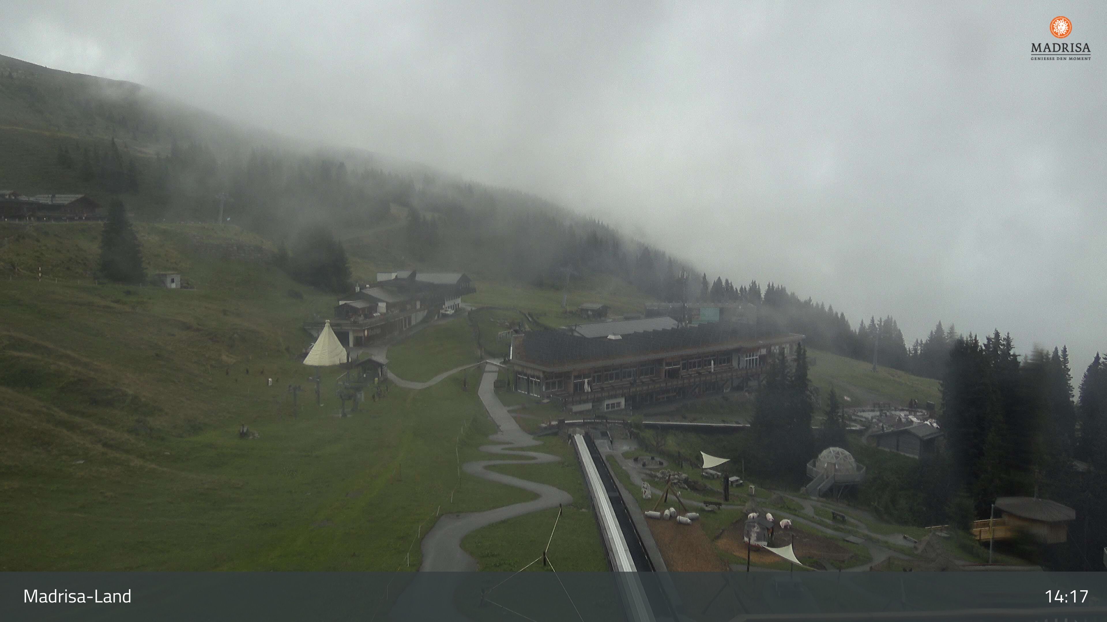 Klosters: Dorf - Madrisaland
