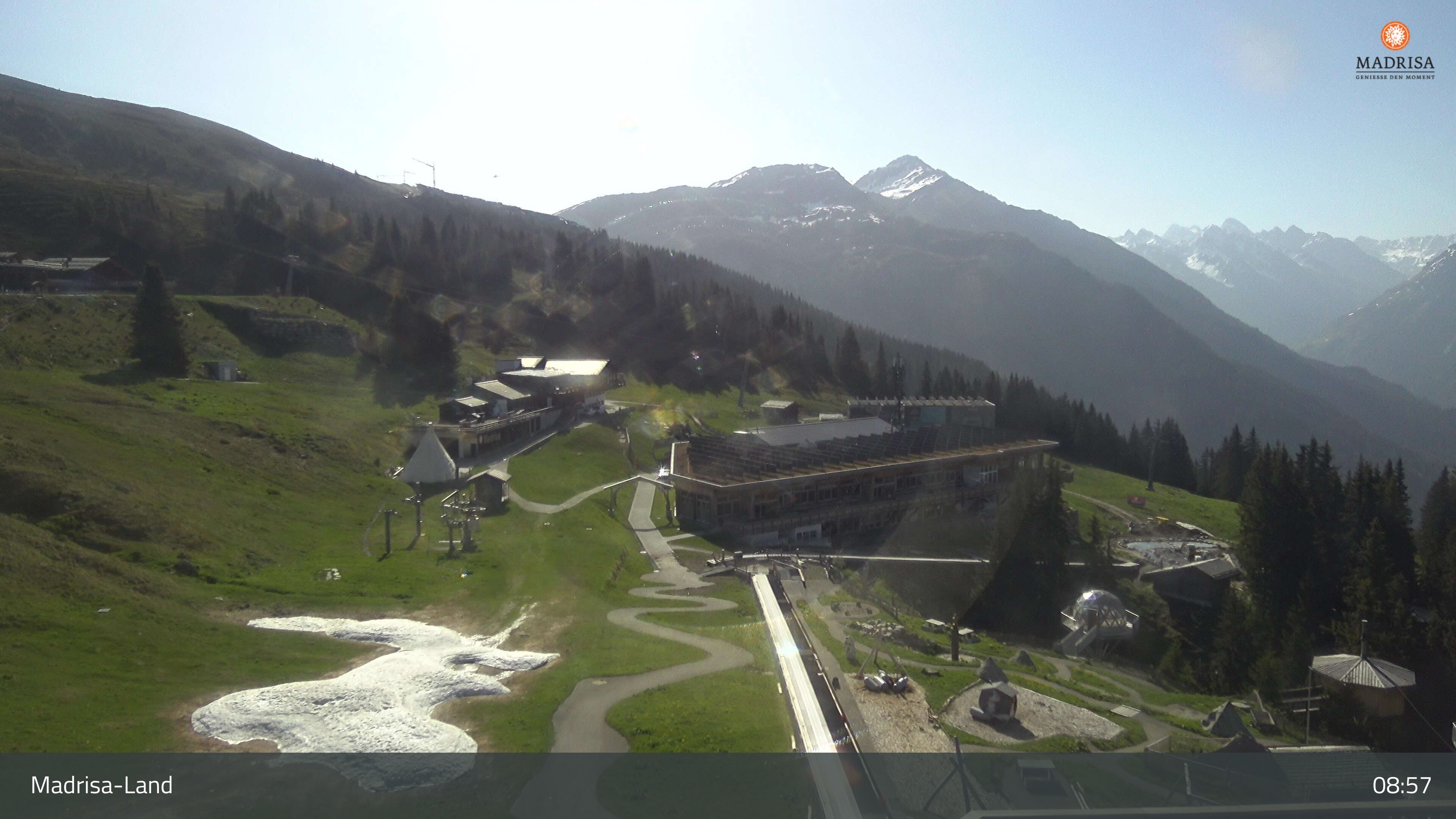 Klosters: Dorf - Madrisaland