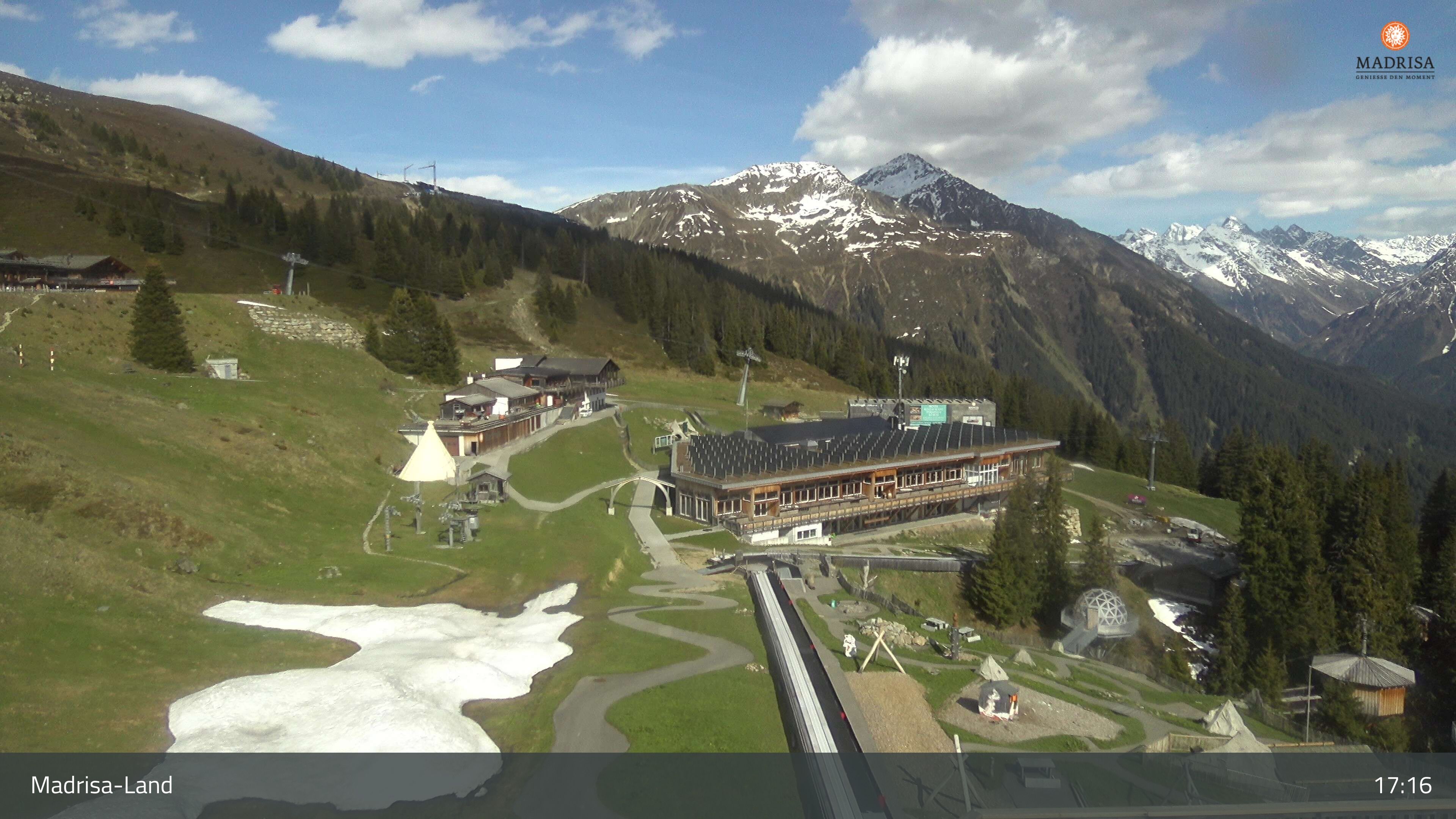 Klosters: Dorf - Madrisaland