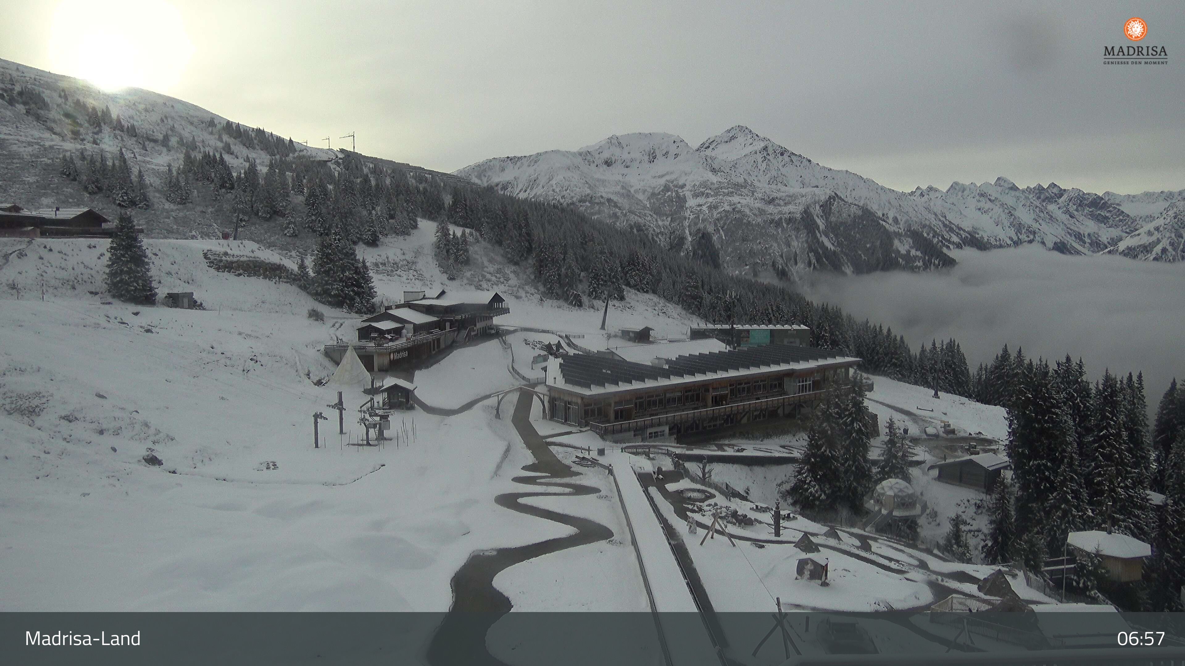 Klosters: Dorf - Madrisaland