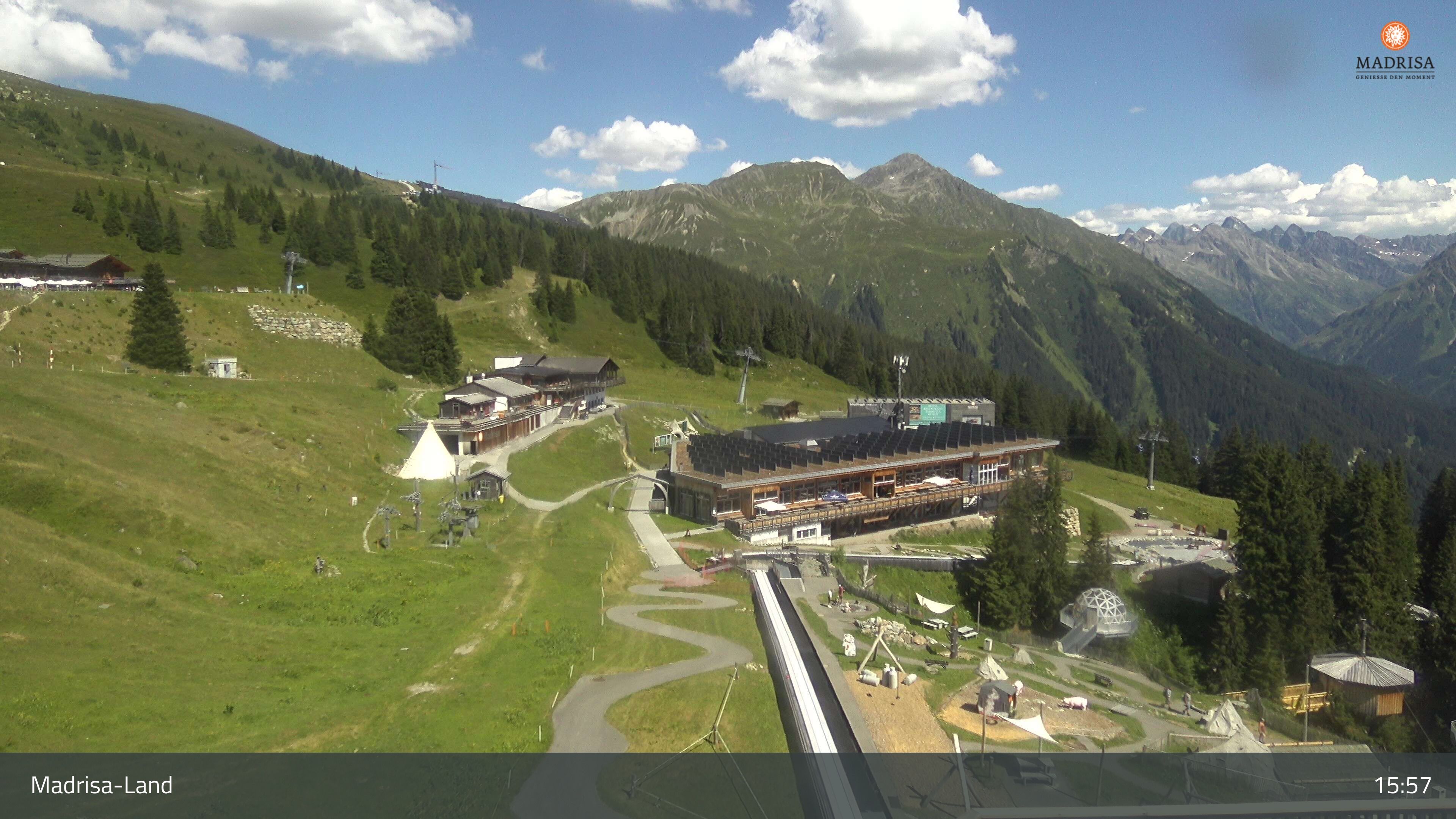 Klosters: Dorf - Madrisaland