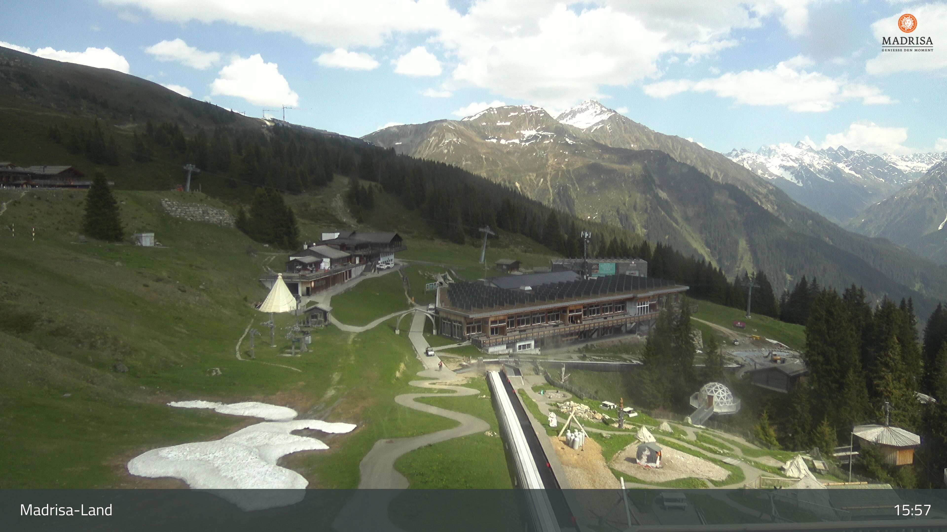 Klosters: Dorf - Madrisaland