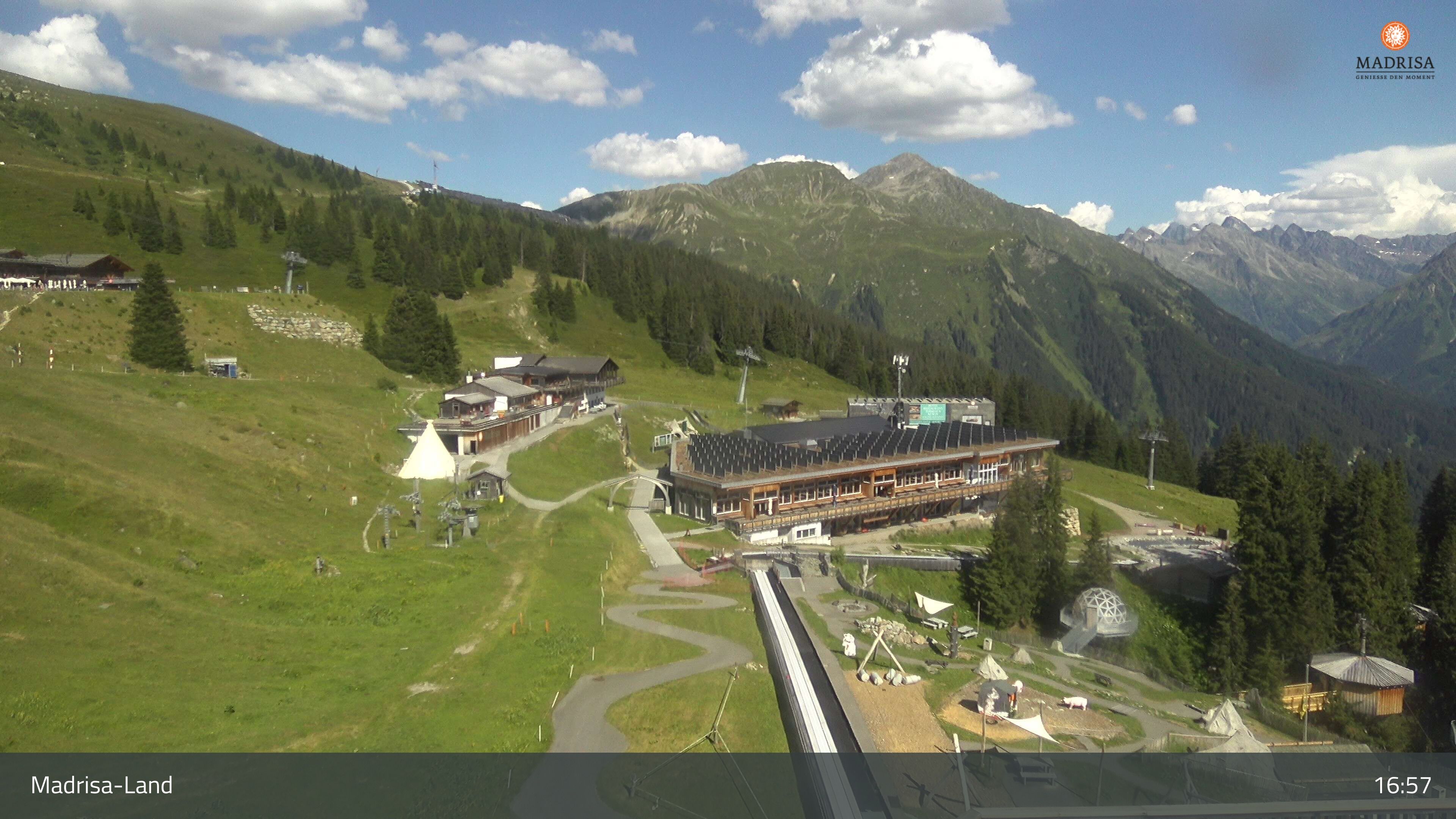 Klosters: Dorf - Madrisaland