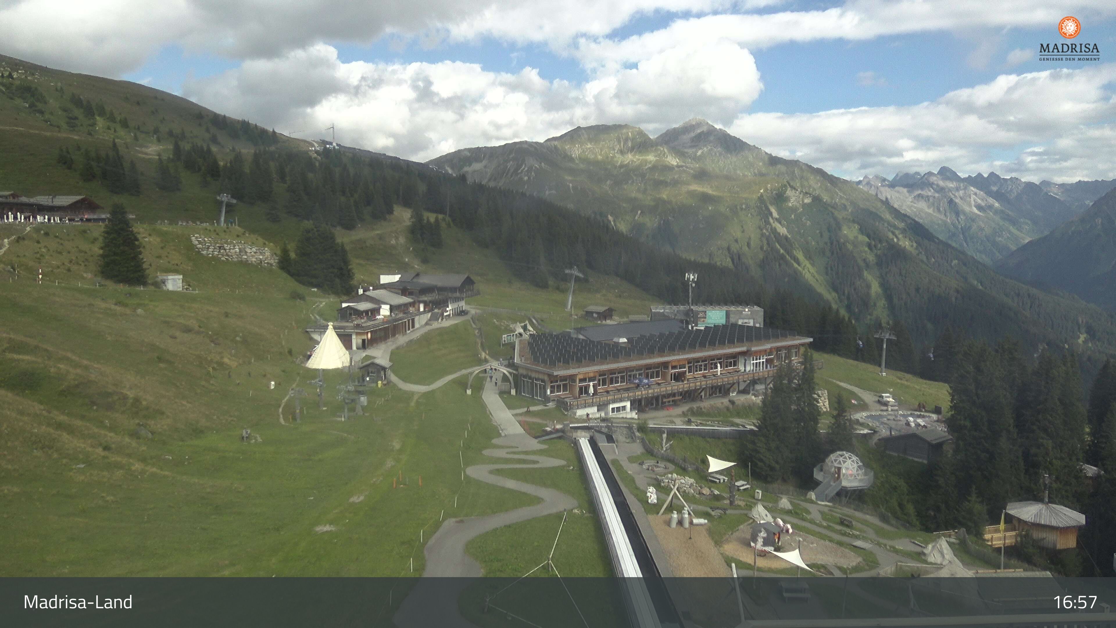 Klosters: Dorf - Madrisaland
