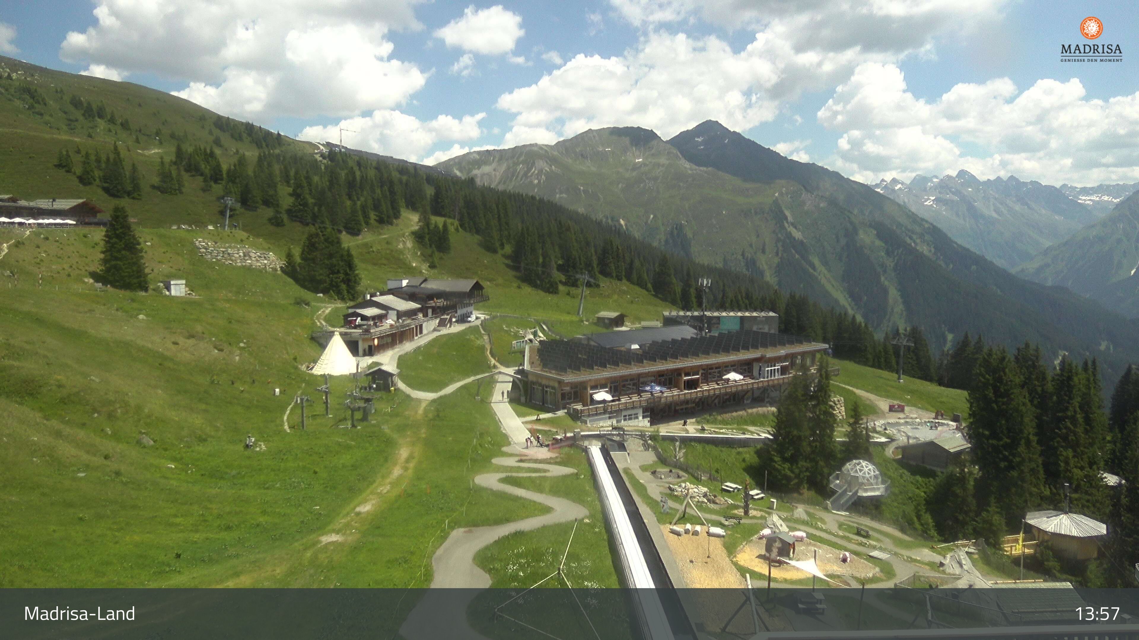 Klosters: Dorf - Madrisaland
