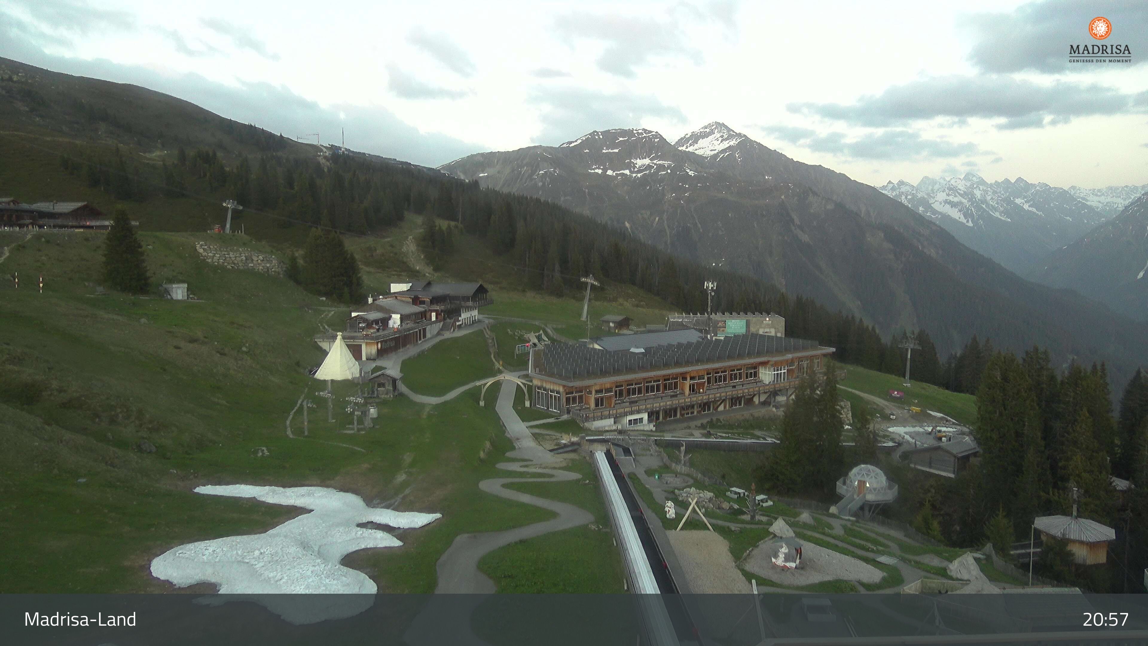 Klosters: Dorf - Madrisaland