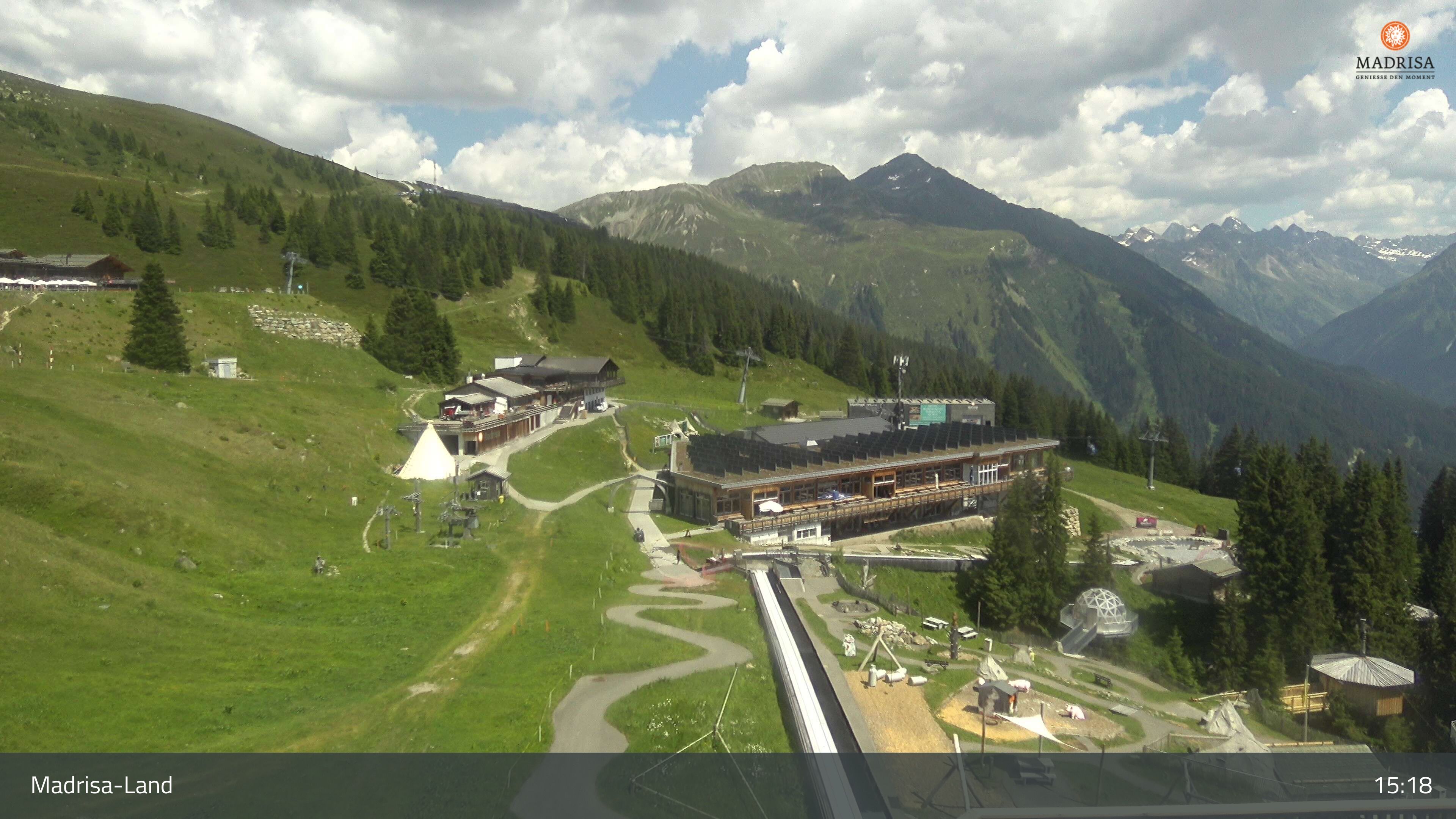 Klosters: Dorf - Madrisaland