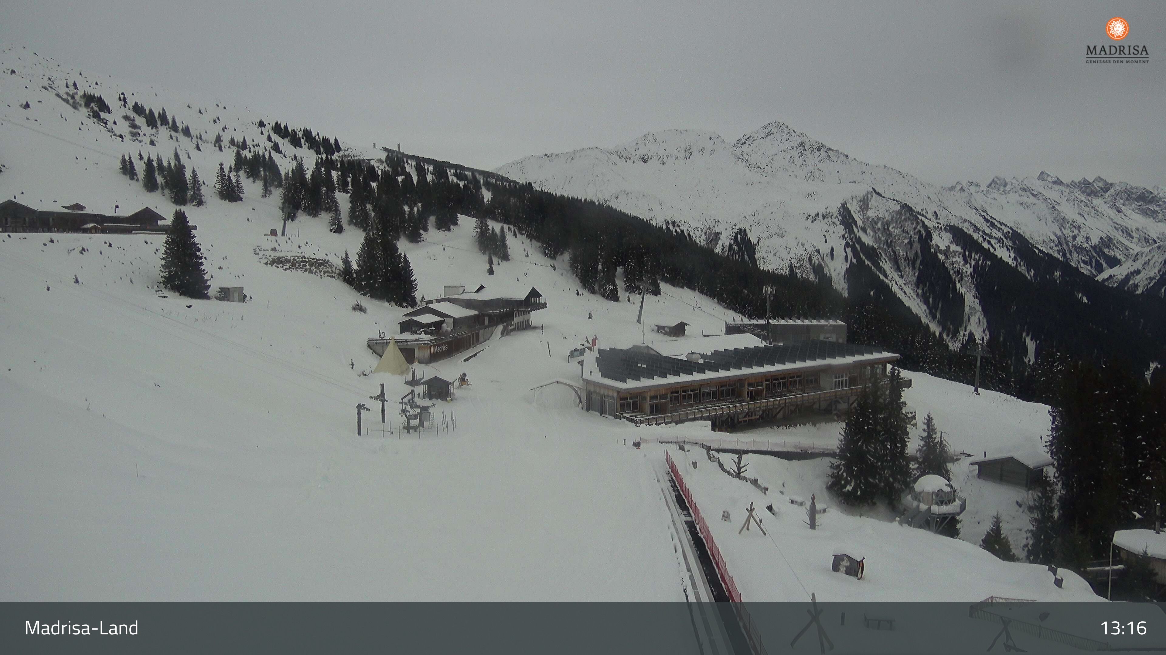 Klosters: Dorf - Madrisaland