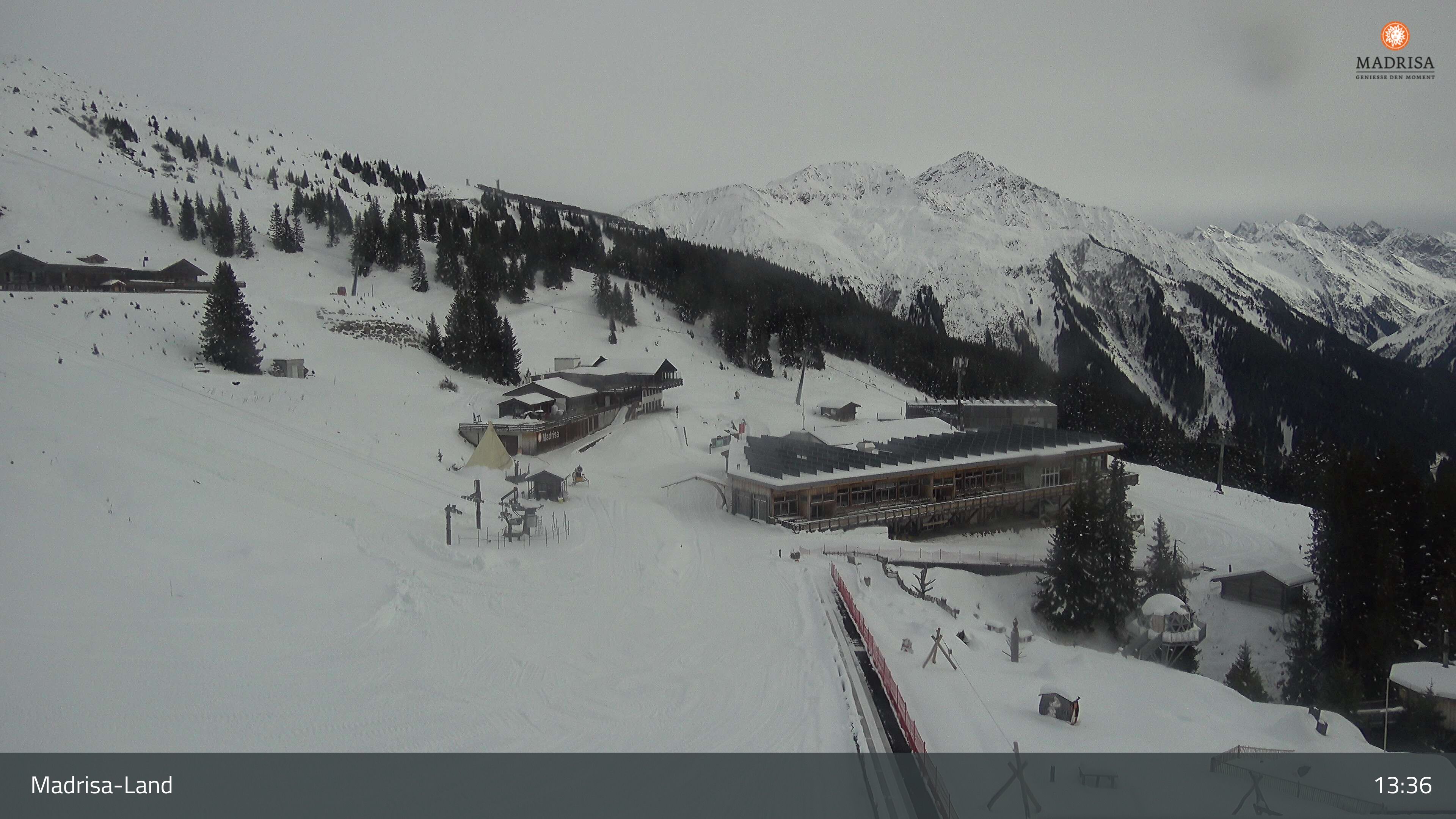 Klosters: Dorf - Madrisaland