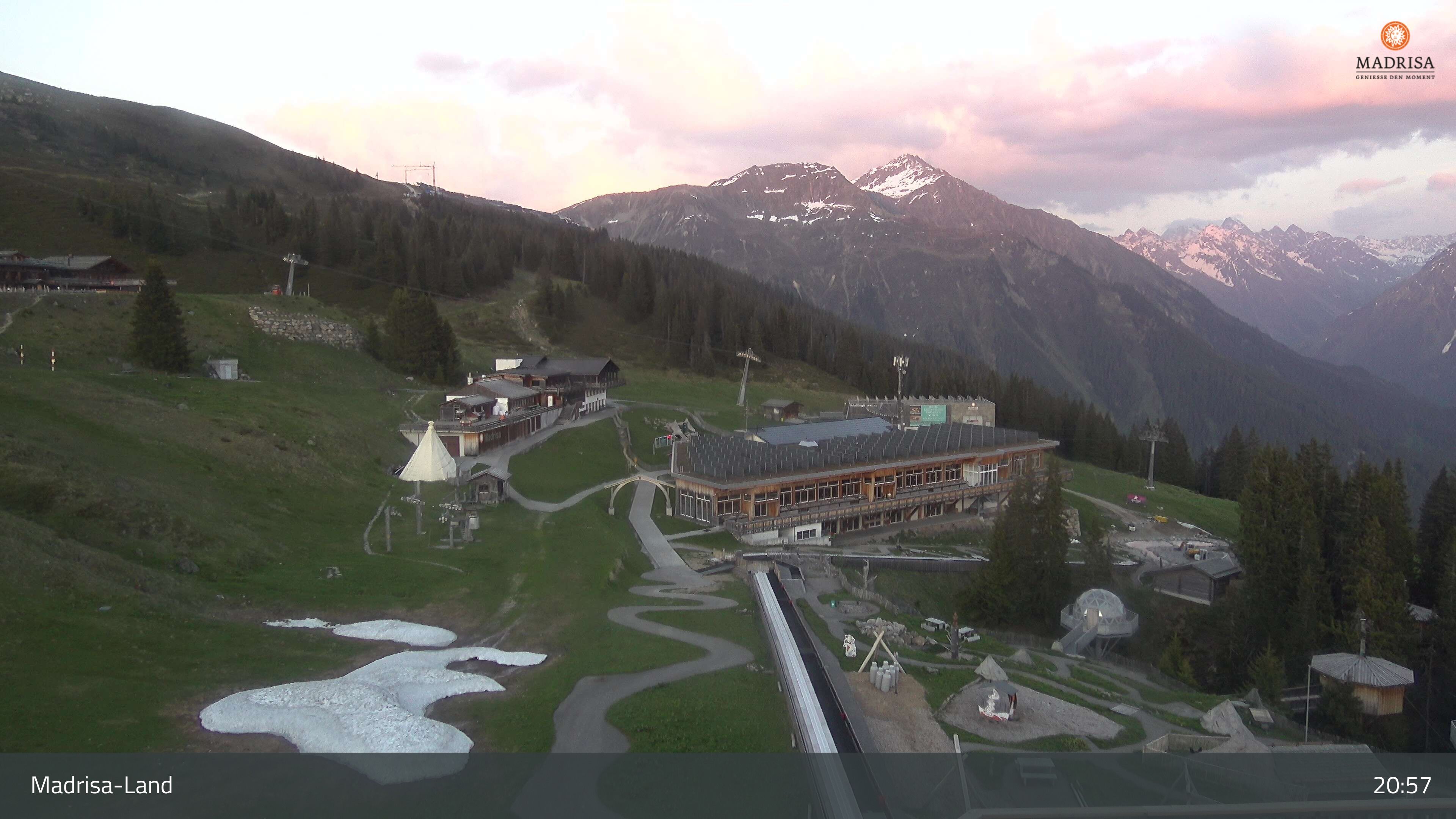 Klosters: Dorf - Madrisaland