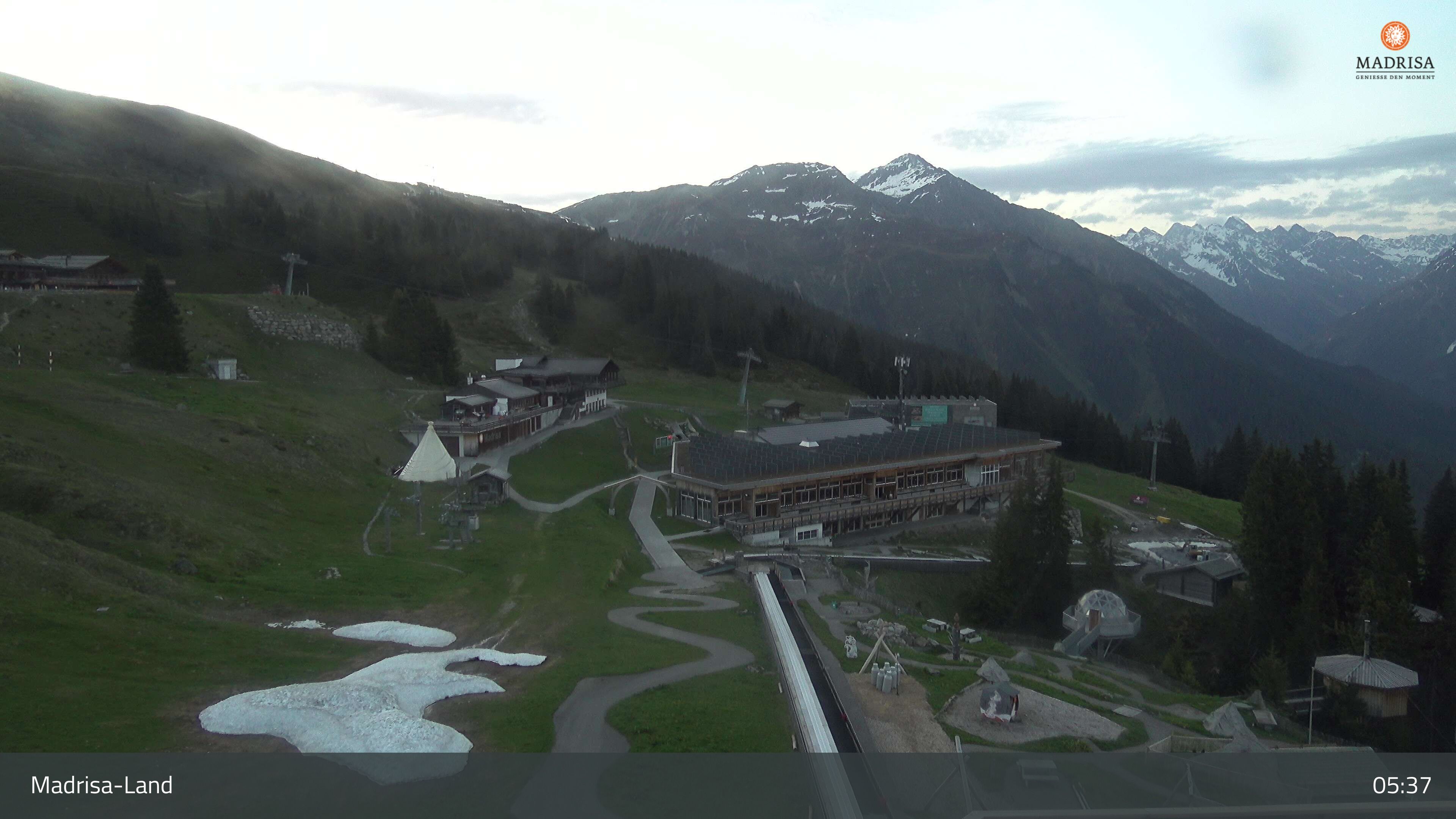 Klosters: Dorf - Madrisaland