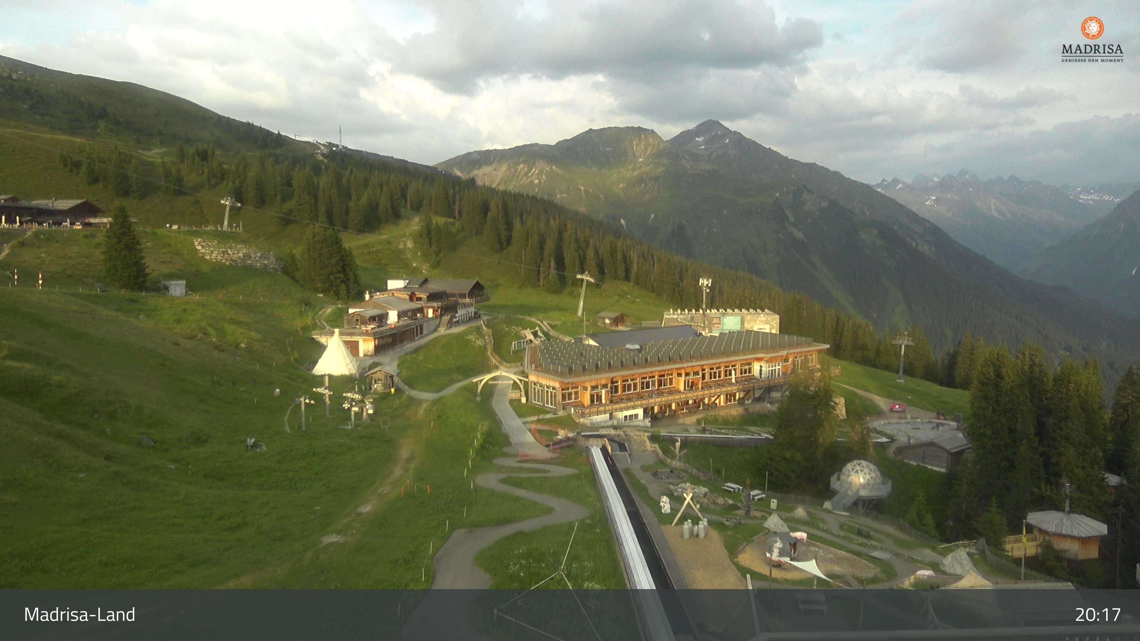 Klosters: Dorf - Madrisaland