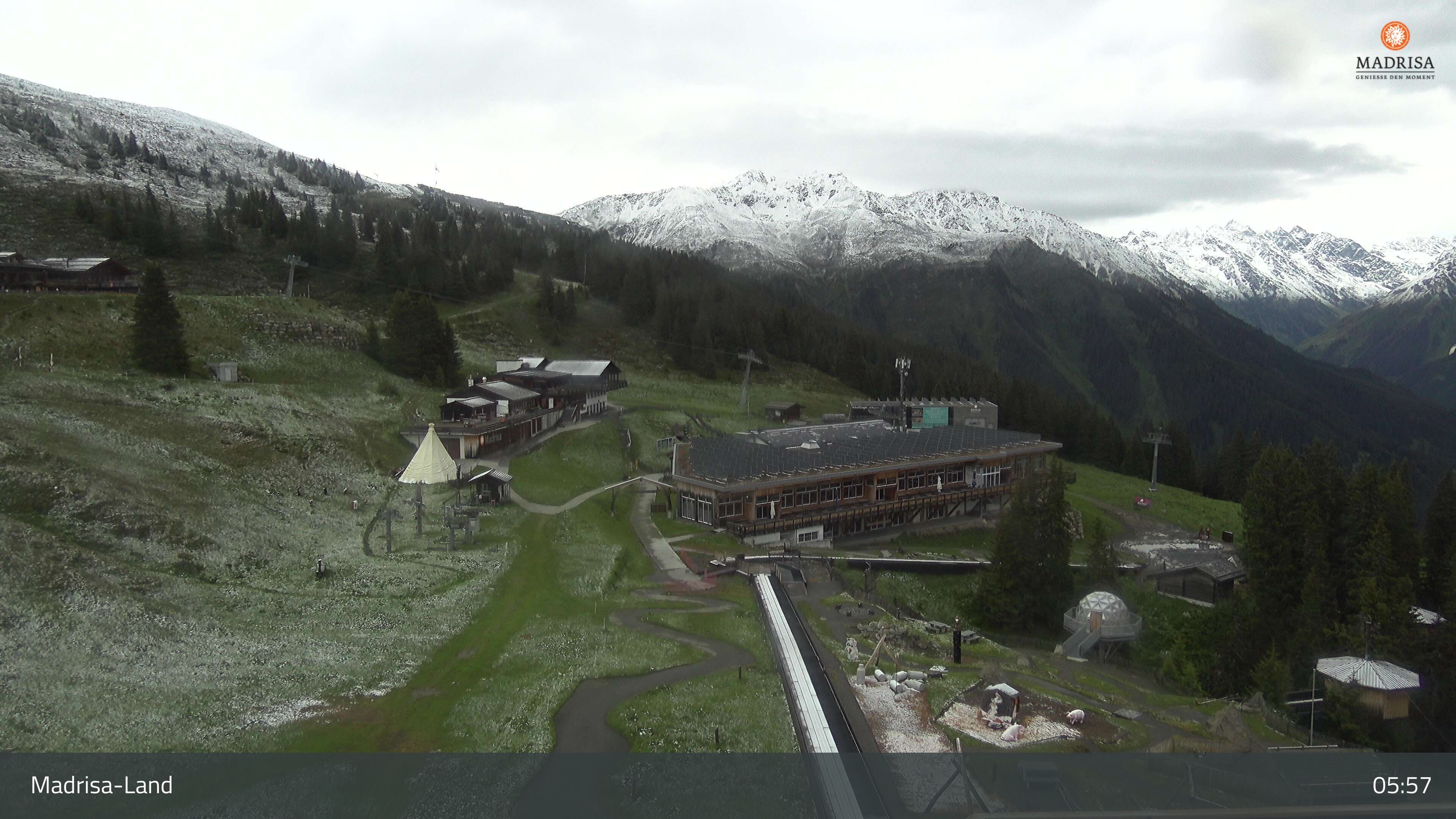 Klosters: Dorf - Madrisaland