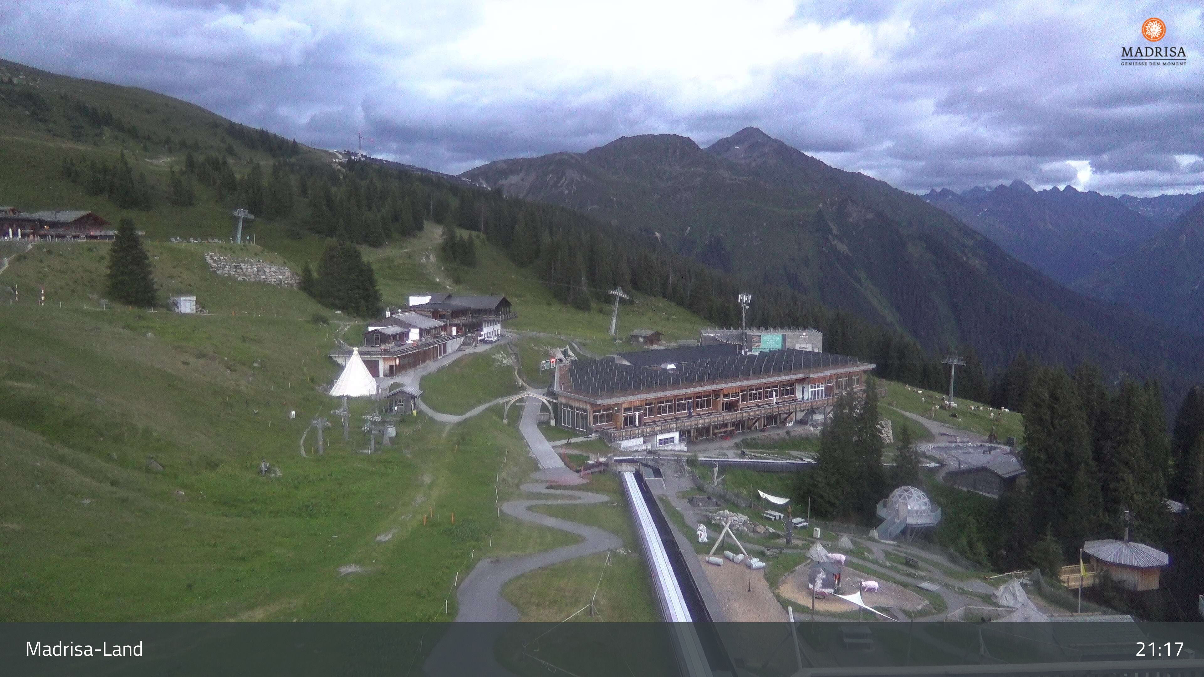 Klosters: Dorf - Madrisaland