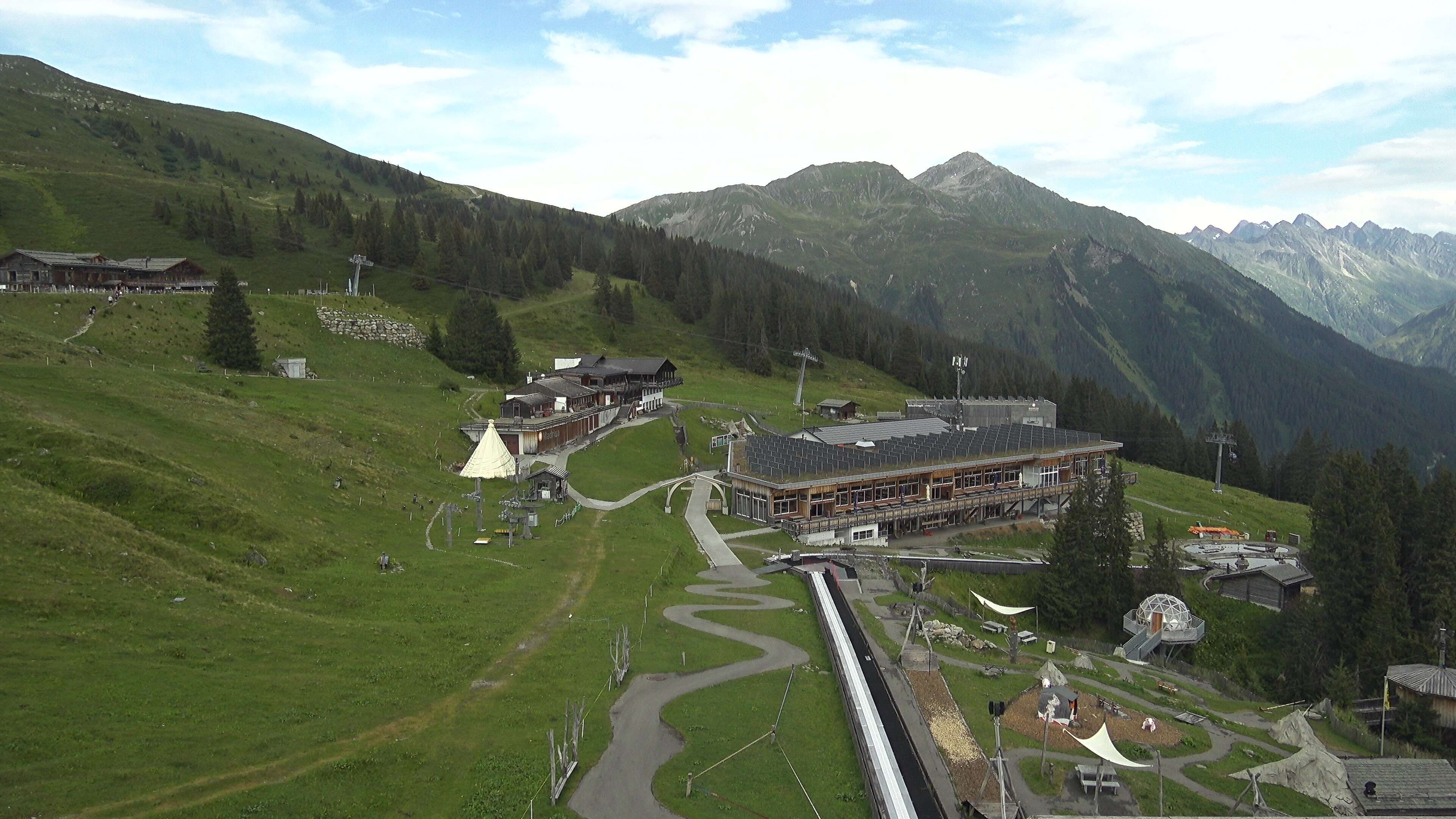 Klosters: Dorf - Madrisaland