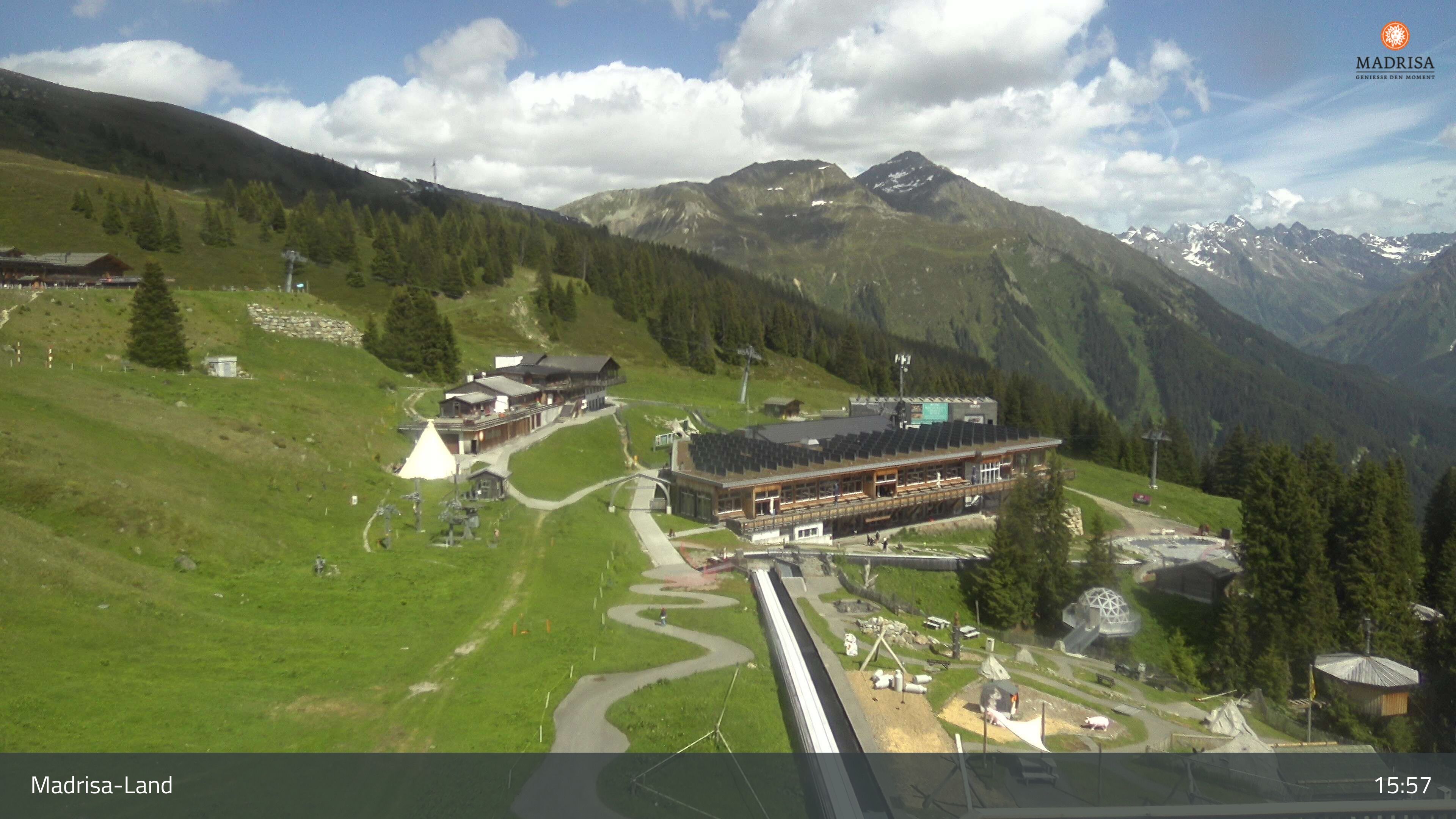 Klosters: Dorf - Madrisaland