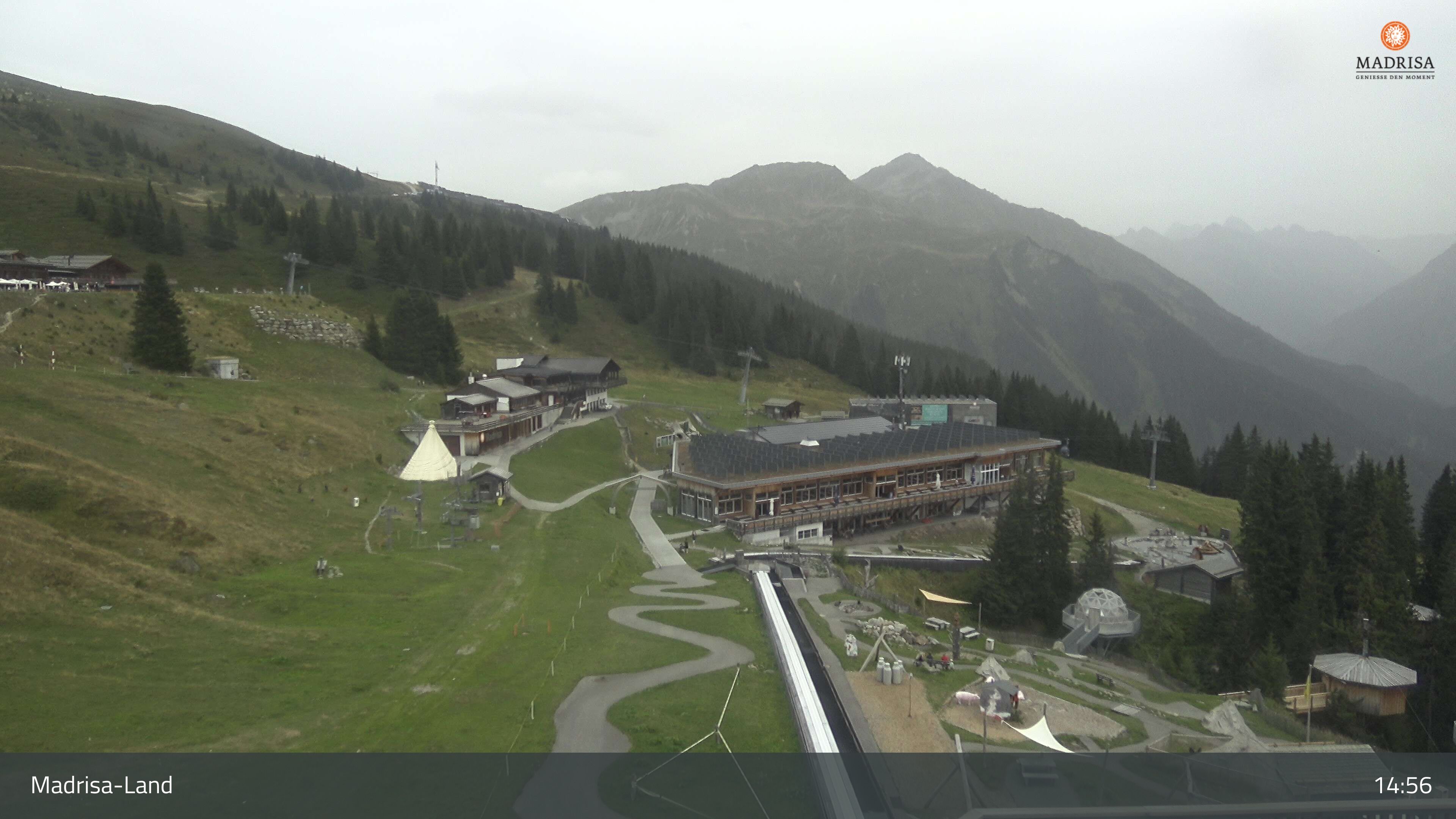 Klosters: Dorf - Madrisaland