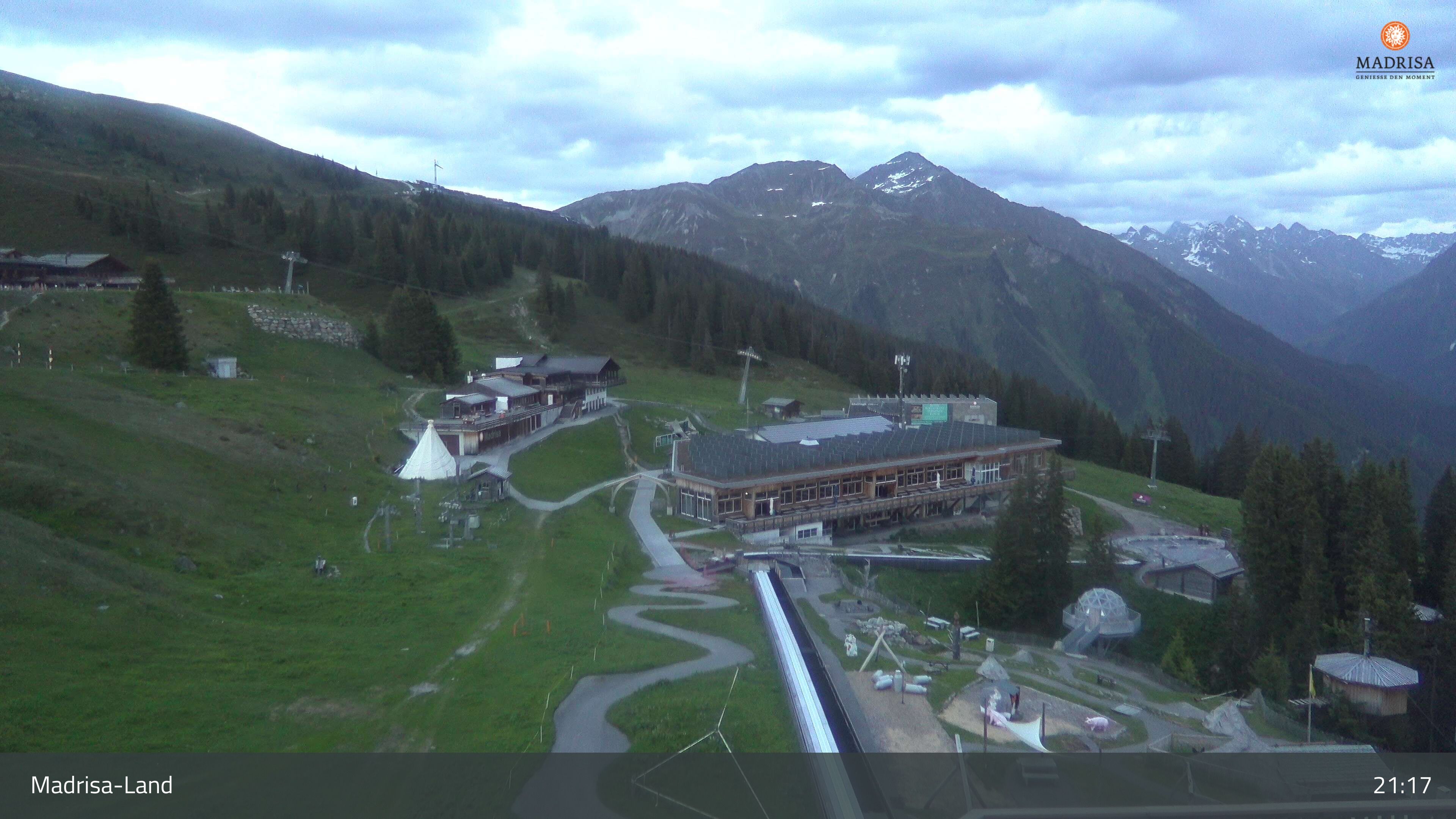 Klosters: Dorf - Madrisaland