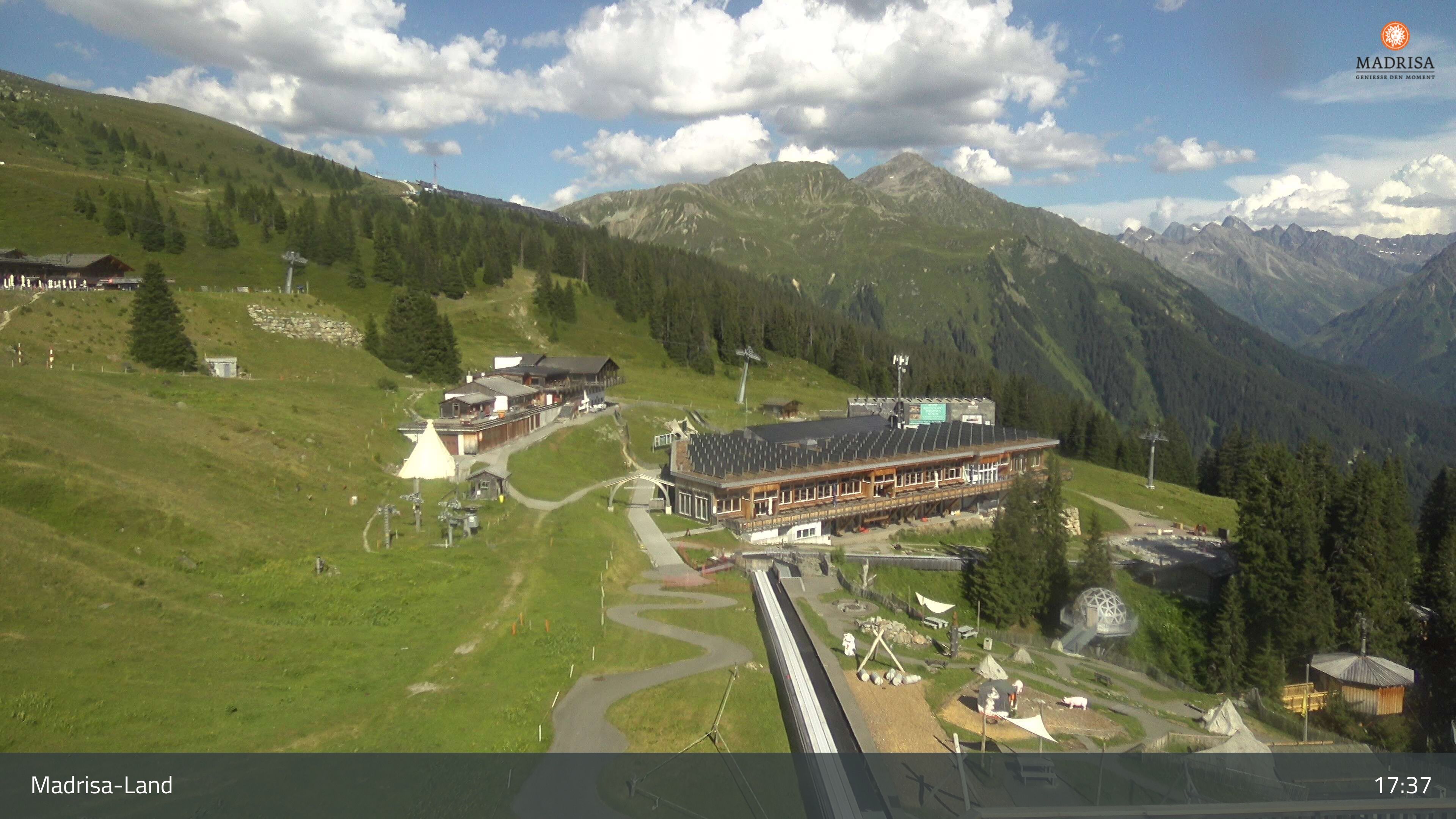 Klosters: Dorf - Madrisaland