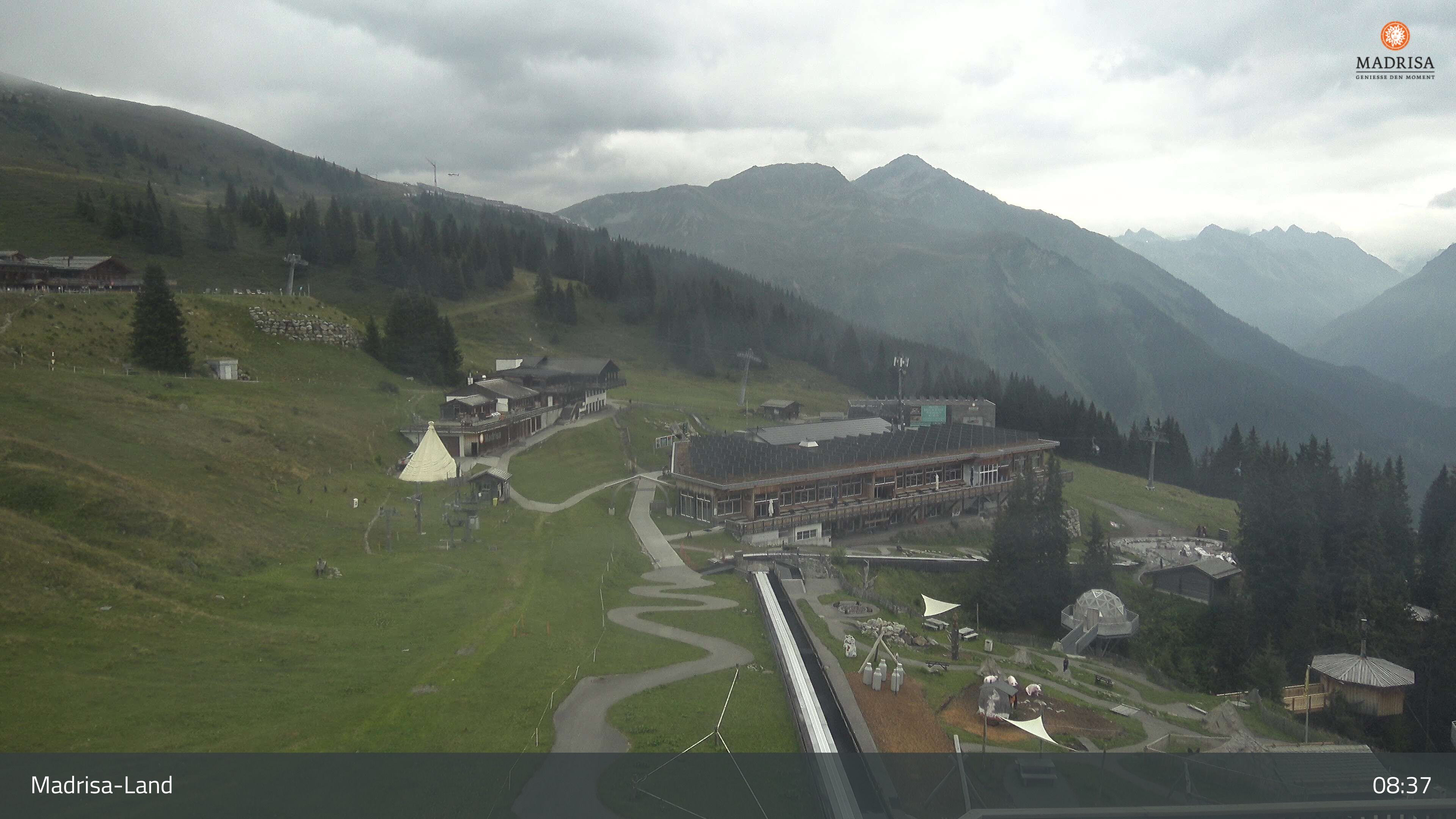 Klosters: Dorf - Madrisaland