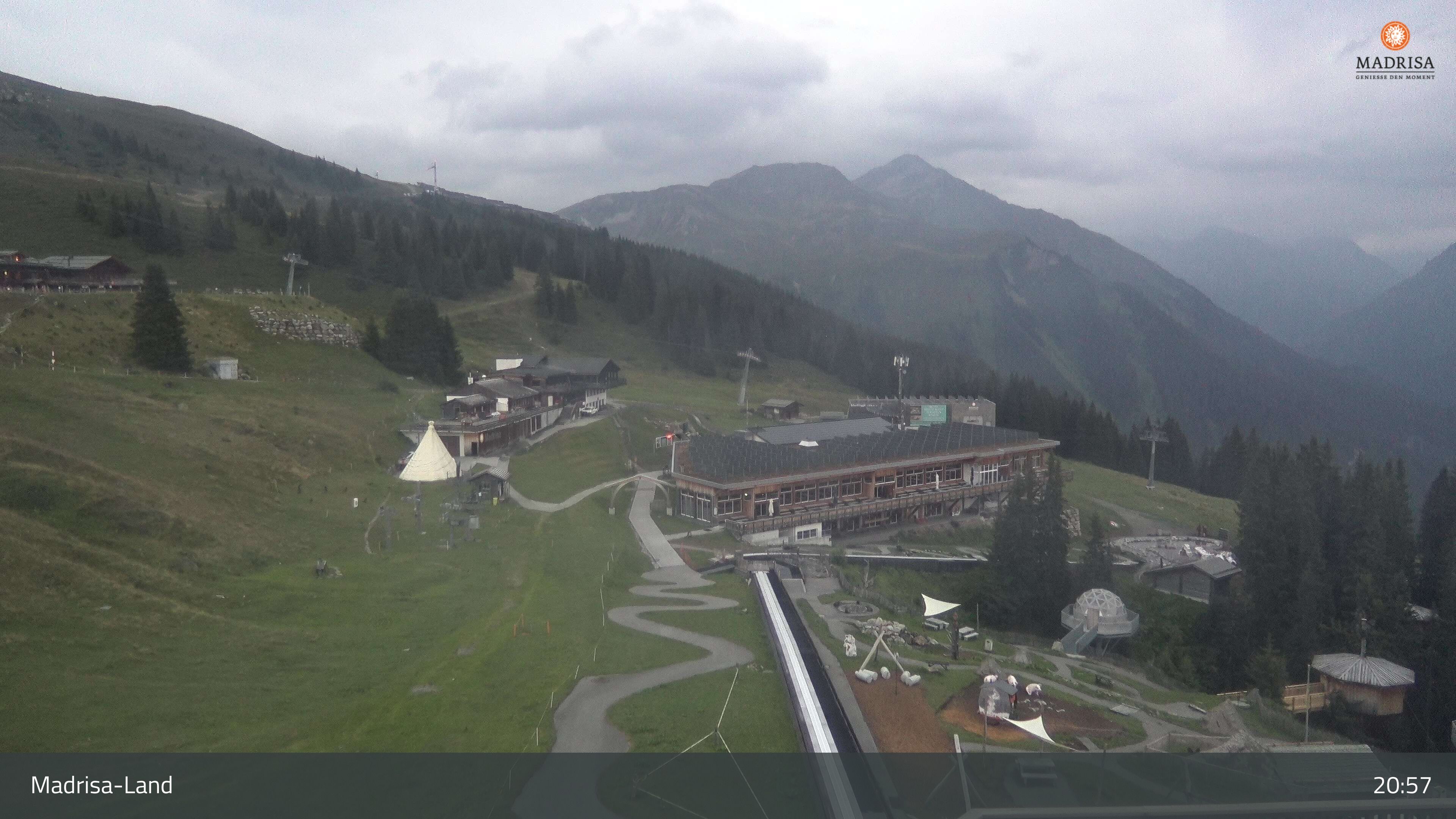 Klosters: Dorf - Madrisaland