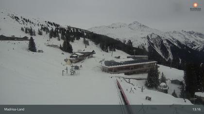 Klosters: Dorf - Madrisaland