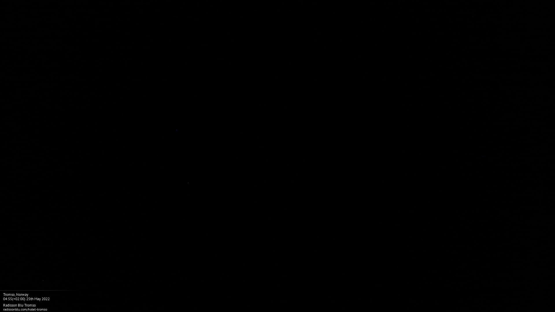 Веб камера Тромсё, панорама бухты