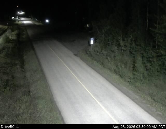 Traffic Cam Dease Lake › North: Junction of Hwy 37 and Commercial Drive in - looking north on Hwy