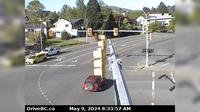 Nanaimo > North-West: , Hwy  at Zorkin Rd/Brechin Rd, looking northbound to Brechin Road - Current