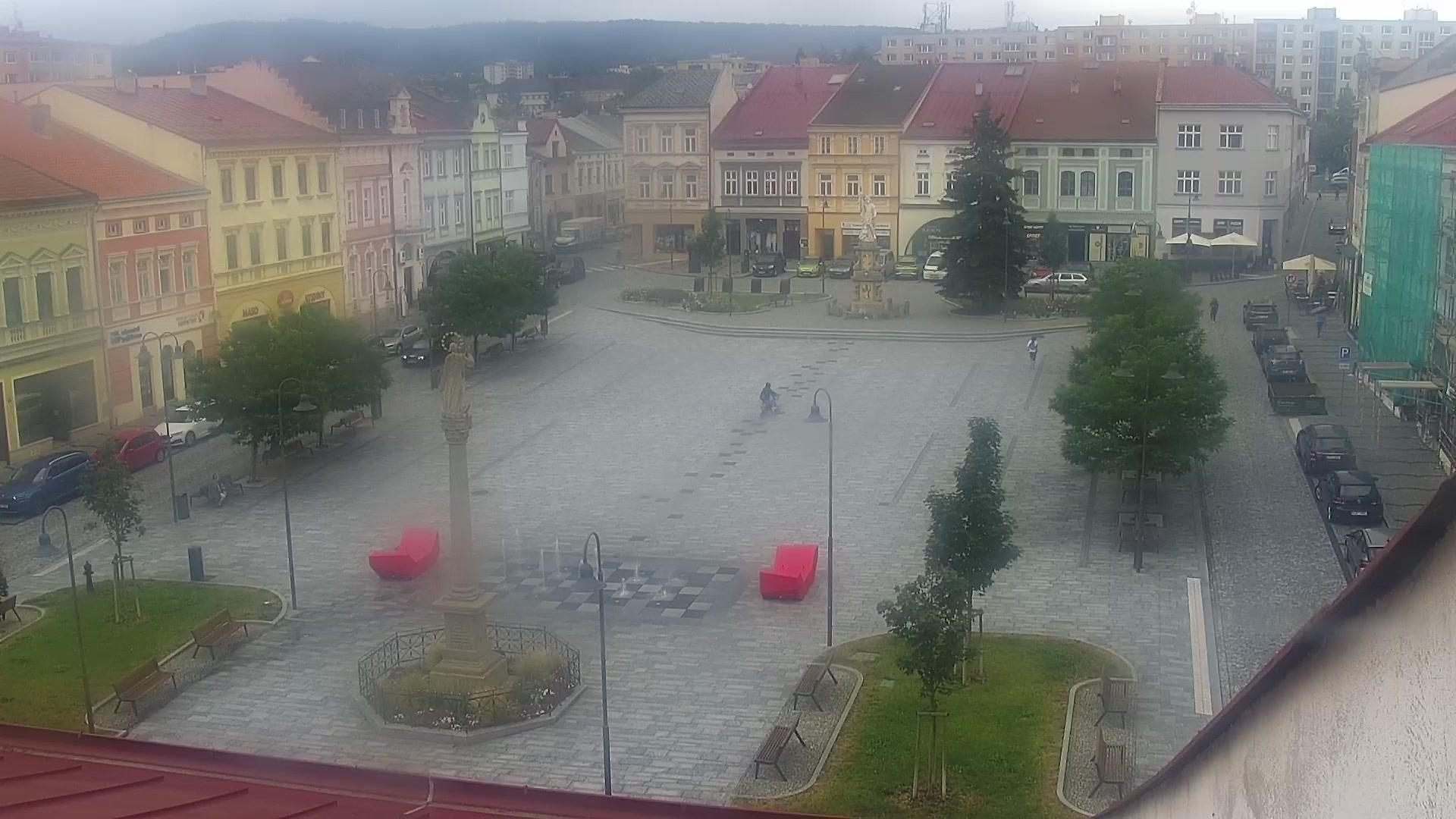 See Valasske Mezirici South Namesti Live Webcam Weather Report In Valasske Mezirici Central Moravia Cz Seecam