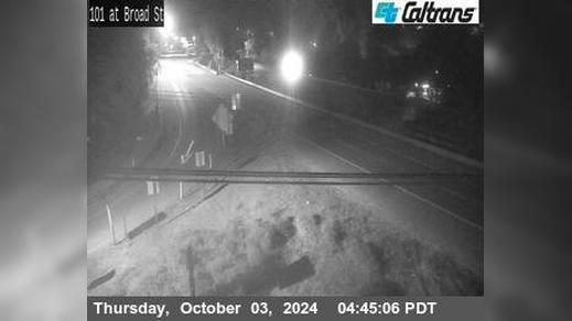 Traffic Cam San Luis Obispo › South: US-101 : Broad Street