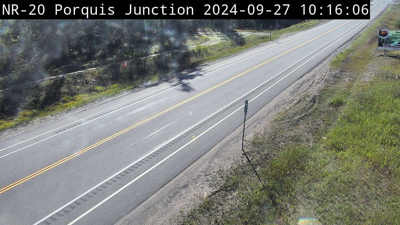 Traffic Cam Iroquois Falls: Highway 11 near Jacobs Hill Rd