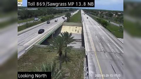 Traffic Cam Heron Bay South: SR-869 N at MM 14.0