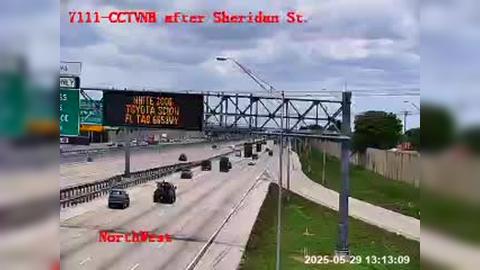Traffic Cam Davie: I-75 NB after SW 72nd Street