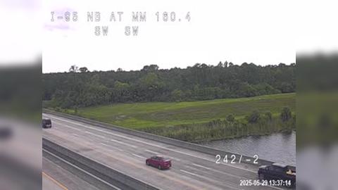 Traffic Cam Micco: I-95 @ MM 160.4 NB