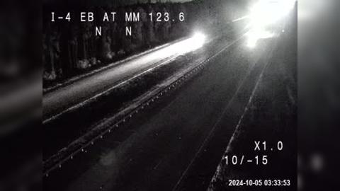 Traffic Cam DeLand: I-4 @ MM 123.6 EB