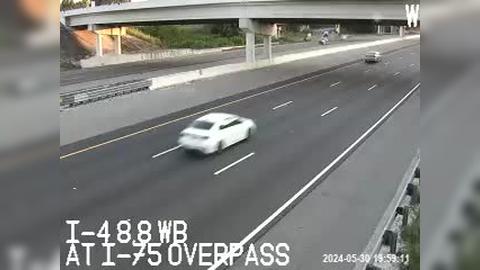 Traffic Cam Kennedy Hill: I-4 at I-75 Overpass