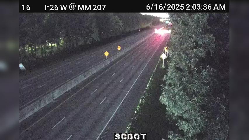 Traffic Cam North Charleston: I-26 W @ MM 207