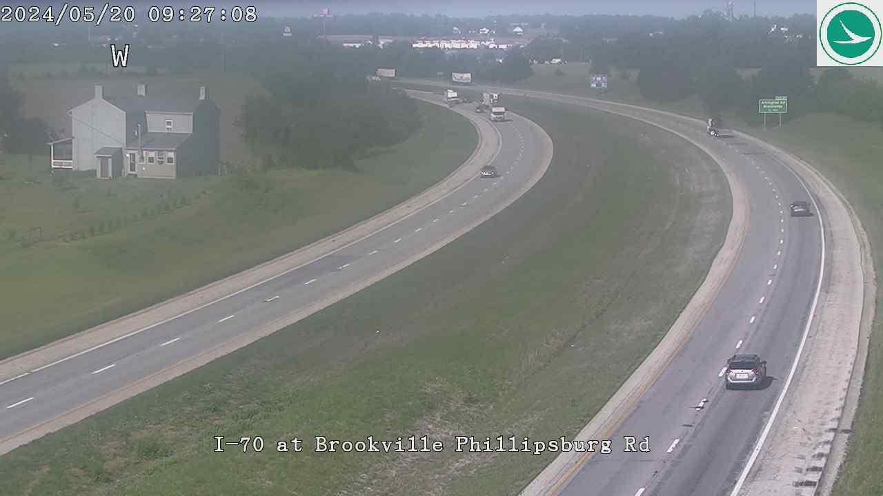 Traffic Cam Arlington: I-70 at Brookville Phillipsburg Rd