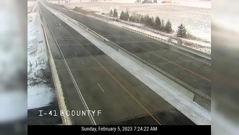 Traffic Cam Dekorra: I-41 at County F