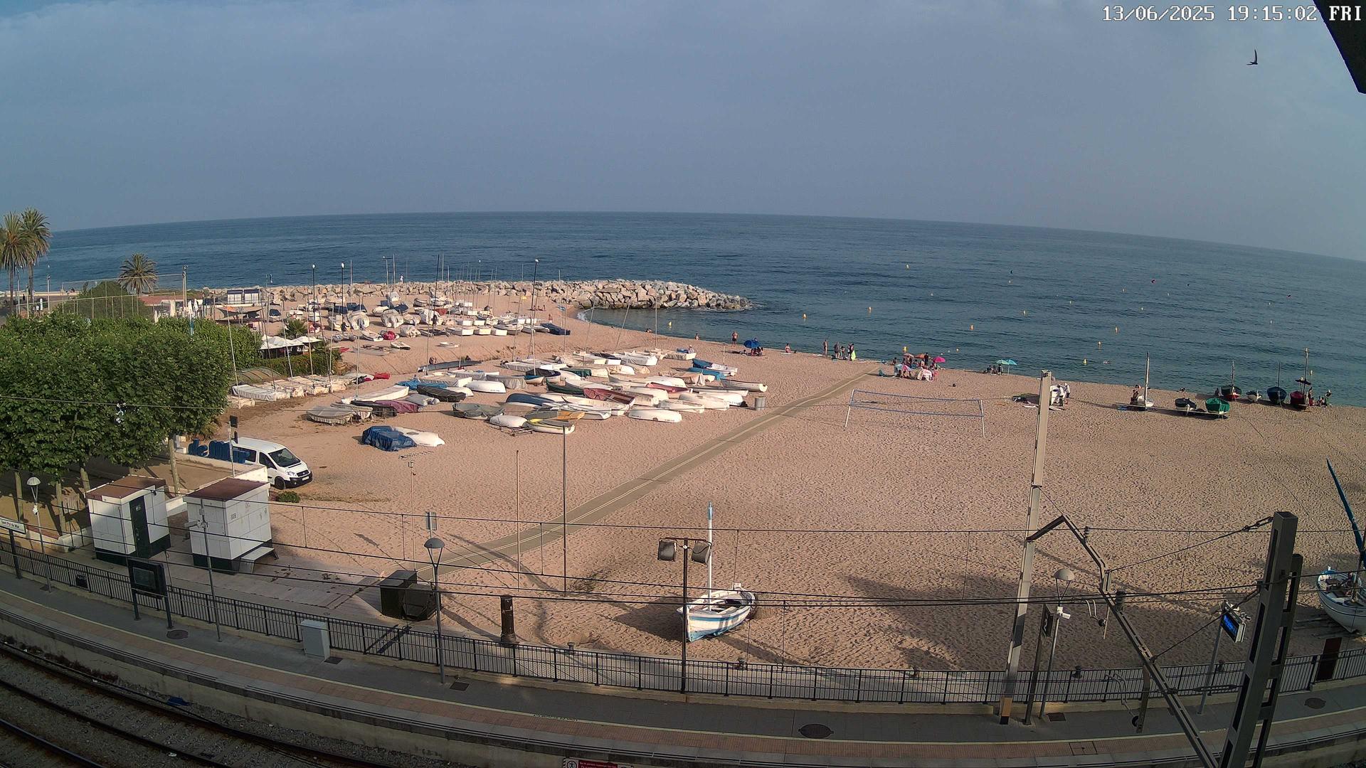 Calella coast Webcam