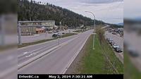 Radium Hot Springs › South: Hwy 93/95 roundabout, at - looking southbound on Hwy 93/95 - Current
