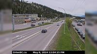 Radium Hot Springs › South: Hwy 93/95 roundabout, at - looking southbound on Hwy 93/95 - Day time